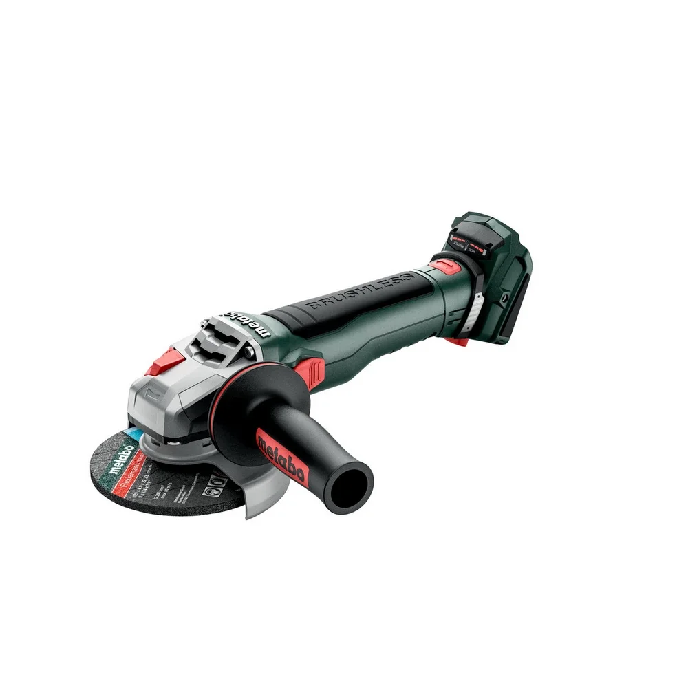 Metabo Akku-Winkelschleifer WB 18 LT BL 11-125 Quick #613054850 mit Bremse, Schnellspannmutter, dreh