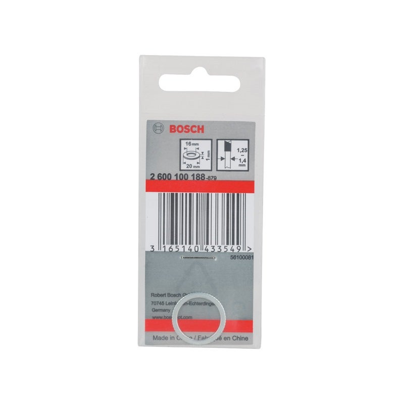 Bosch Reduzierring für PRO Kreissägeblatt, 20 x 1 x 16 mm #2600100188