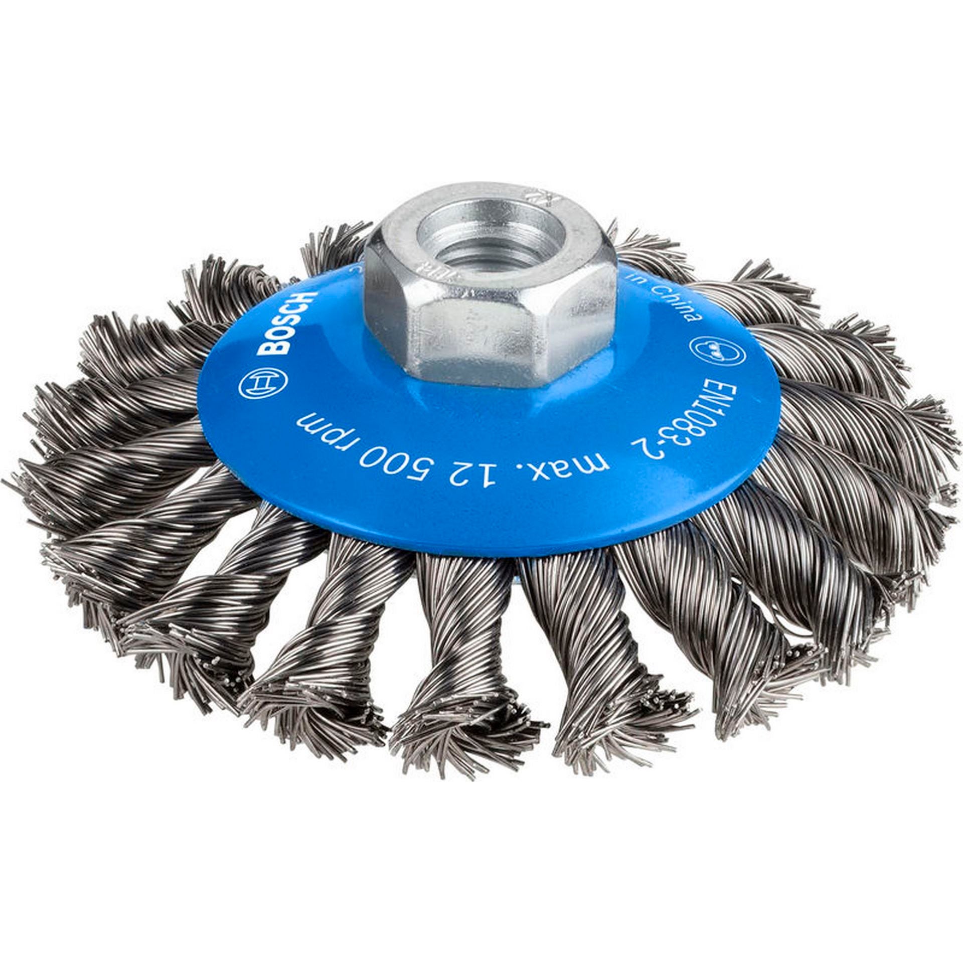 Bosch PRO Metal heavy Kegelbürste, 100 x 0,5 mm, Gewinde #2608622011