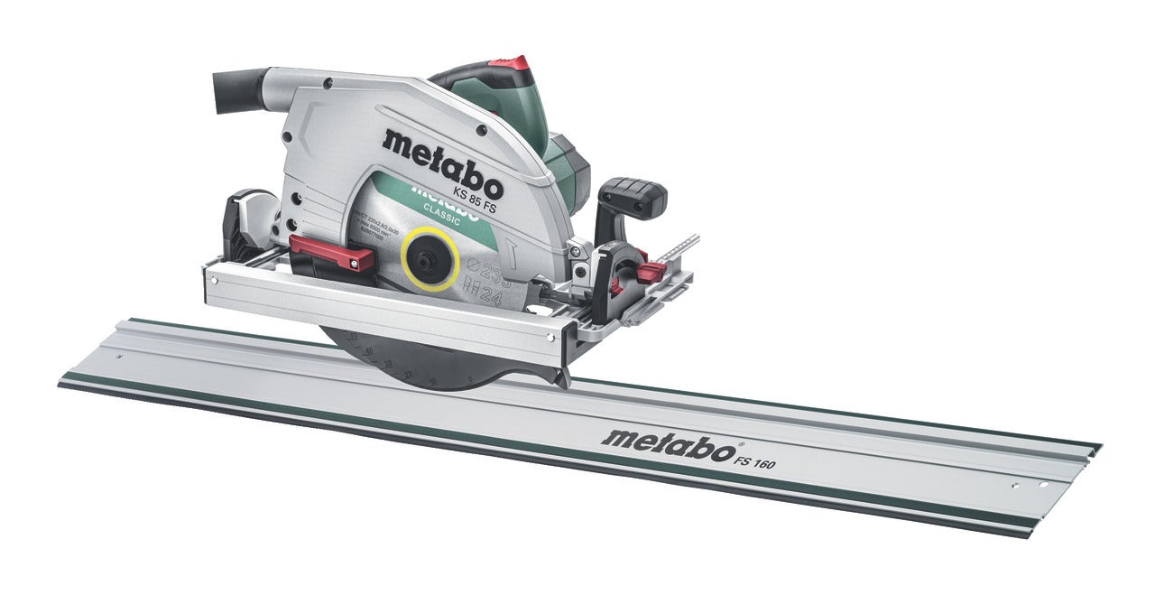 Metabo Set Handkreissäge KS 85 FS #691149000 mit Führungsschiene FS 160