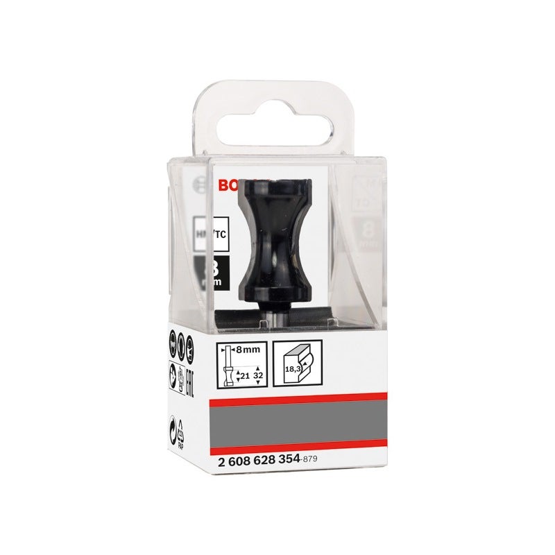 Bosch PRO Halbstabfräser, R 16 mm, S 8 mm #2608628354