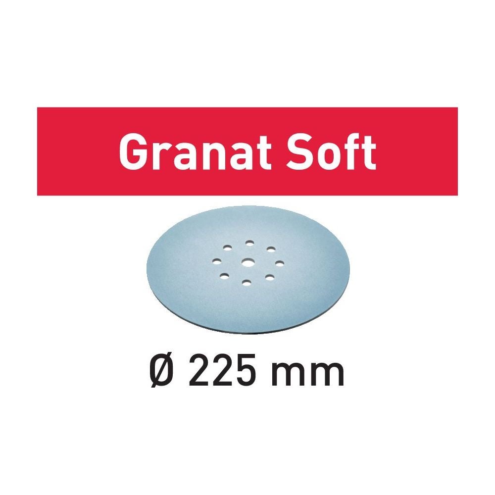 Festool Schleifmittel Granat Soft D225 P80 GR SOFT/25 #204221