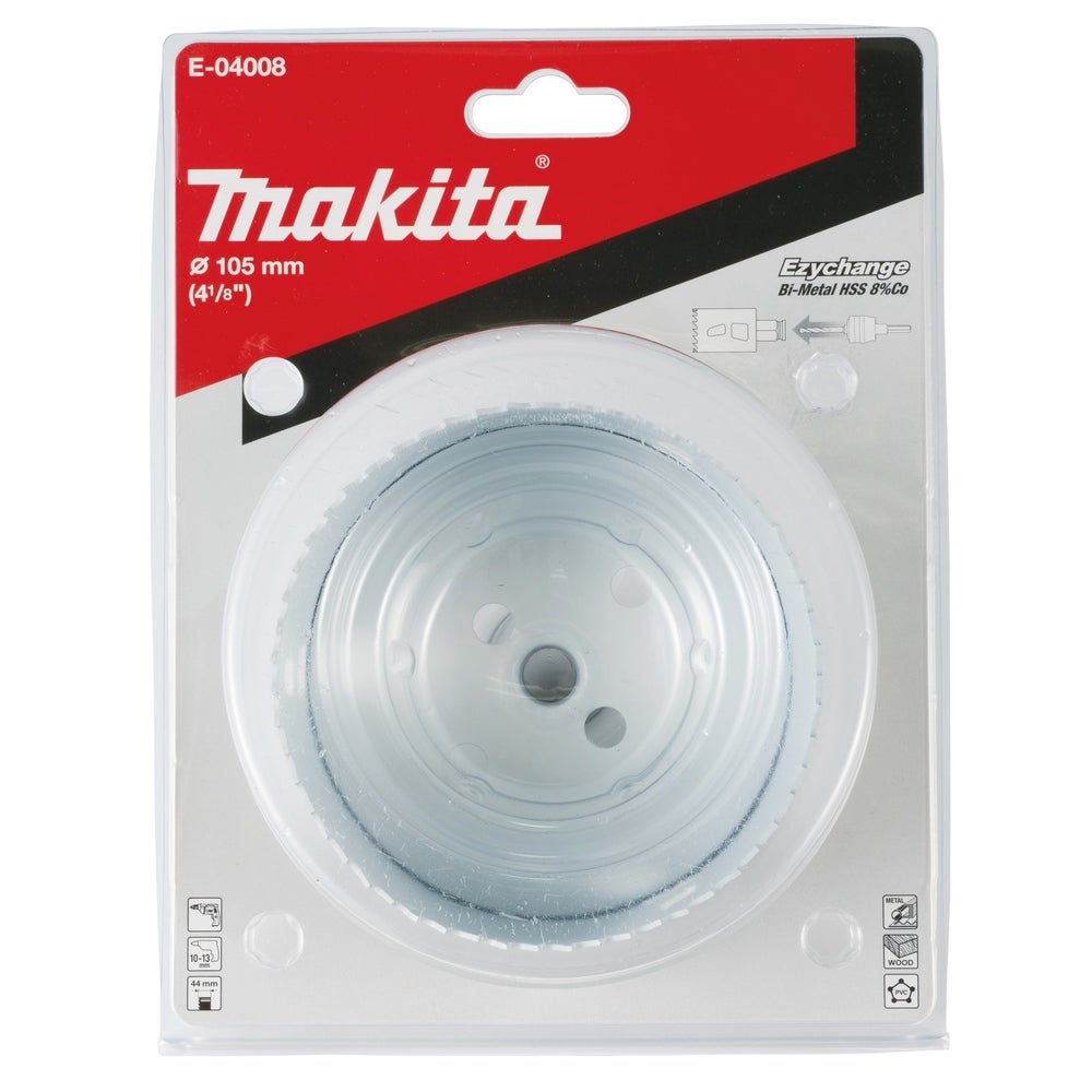 Makita BiM holesaw, 105 mm, Ezychange #E-04008