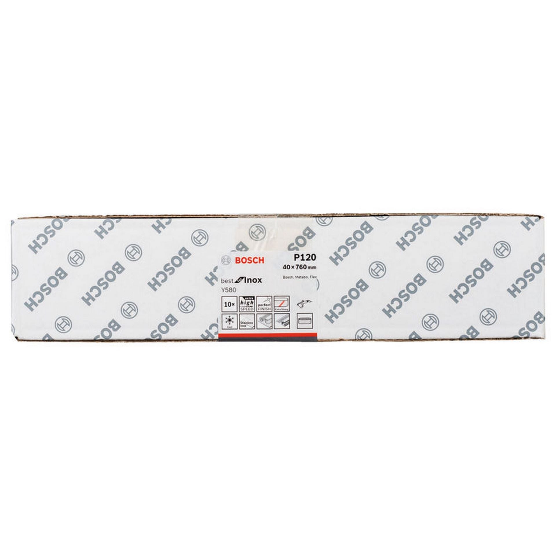 Bosch PRO Y580 Schleifband, 40 x 760 mm, 120, 10-tlg. #2608608Z44