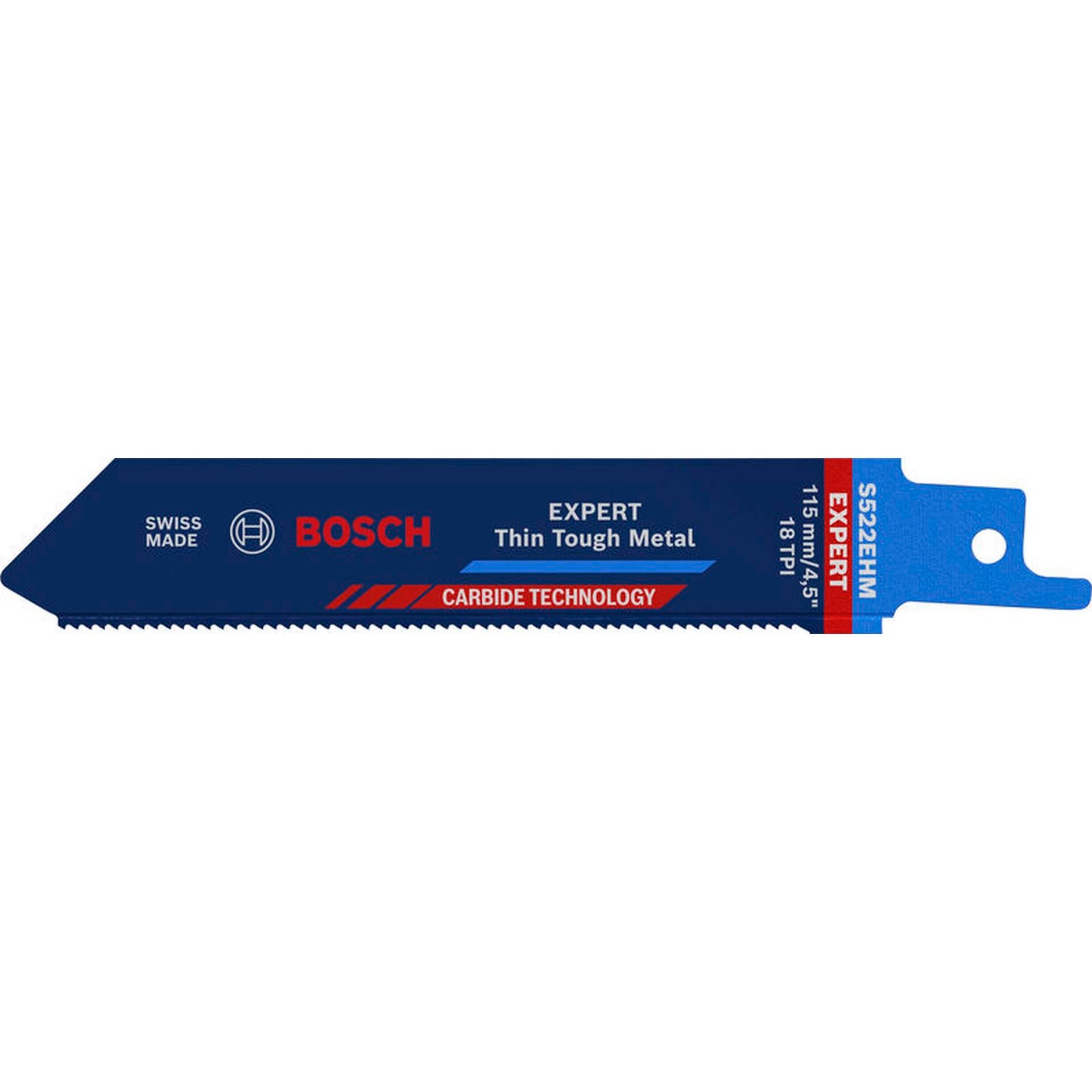 Bosch EXPERT S522EHM Thin Tough Metal Säbelsägeblatt #2608900359