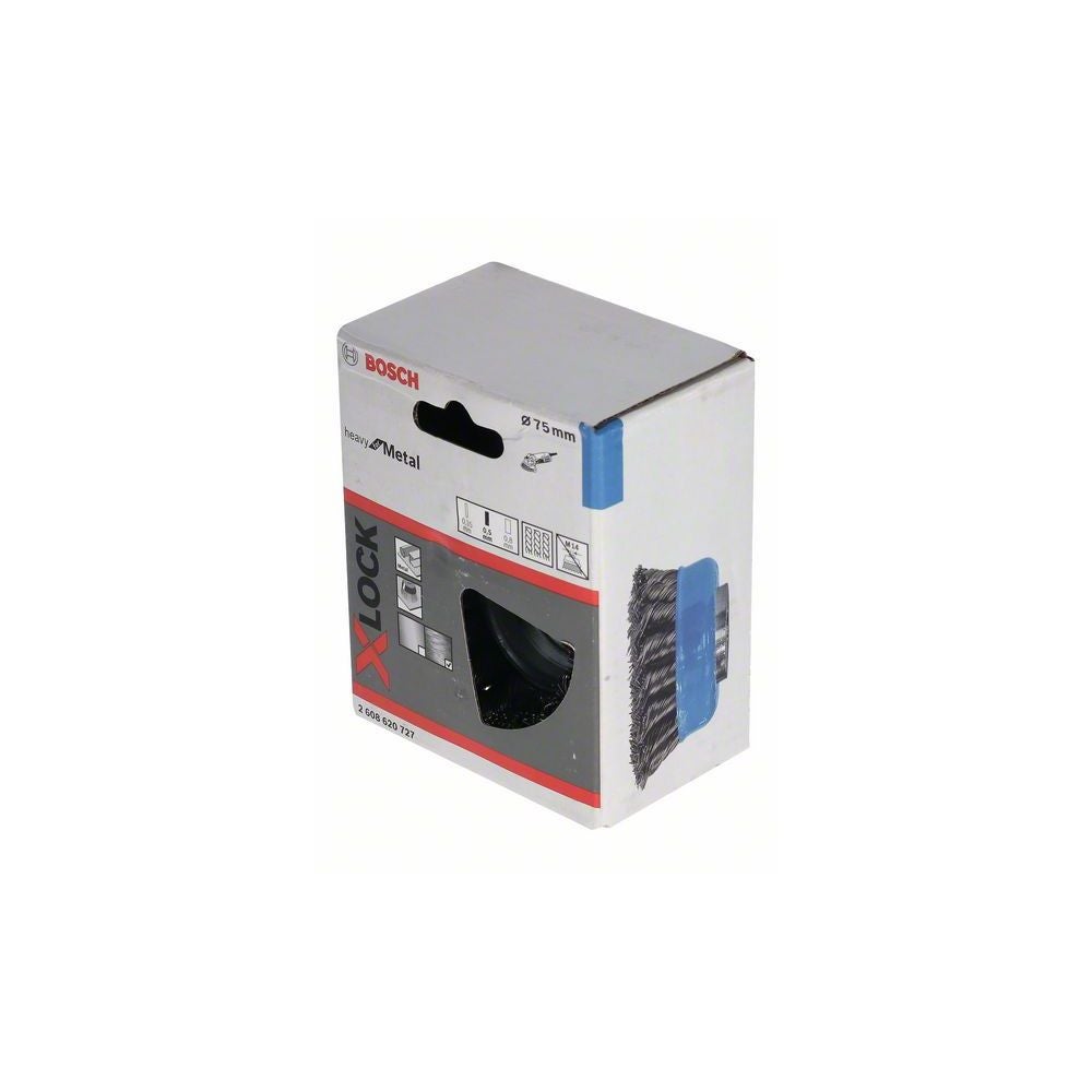 Bosch PRO Metal heavy X-Lock Topfbürste, 75 x 0,5 mm #2608620727