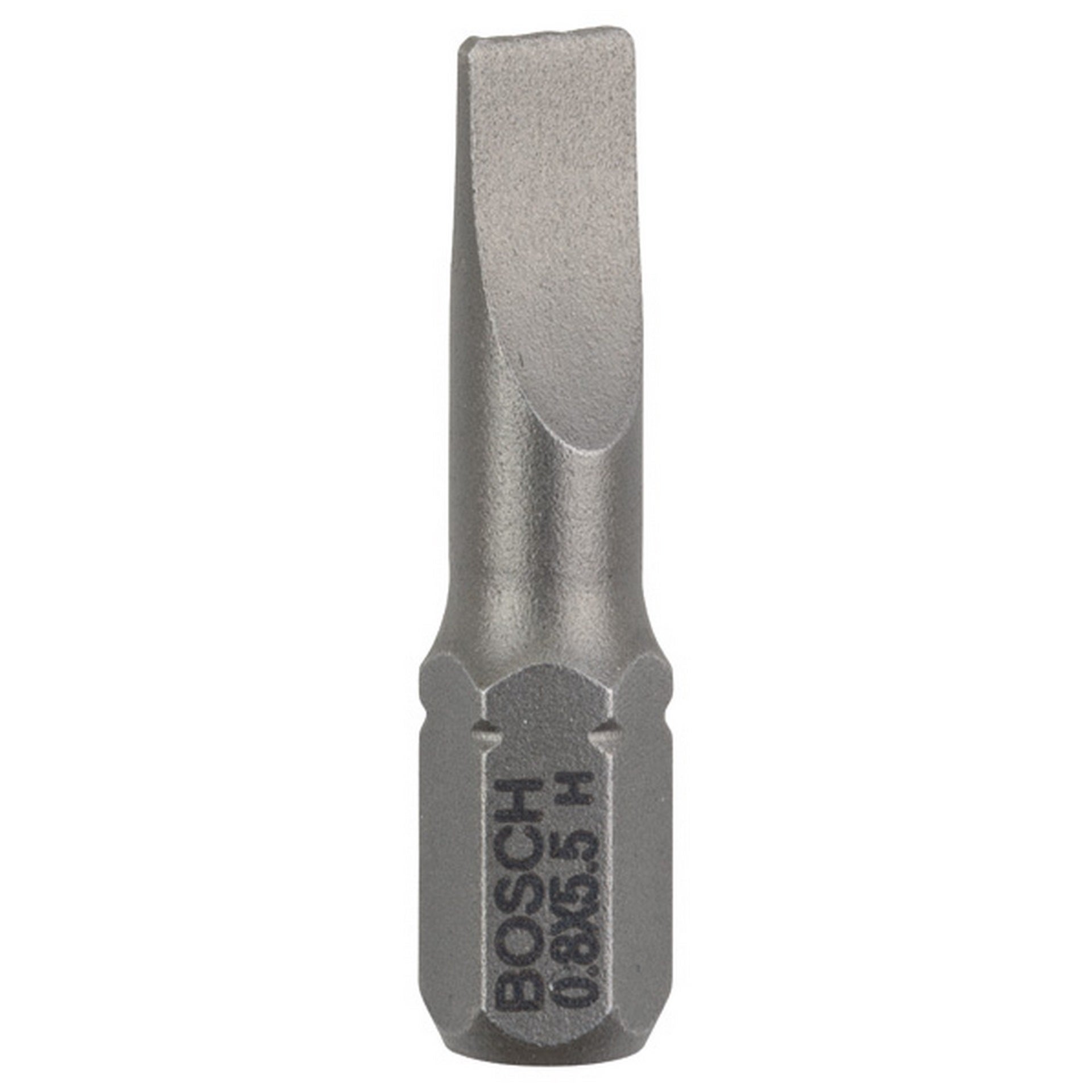 Bosch Schrauberbit Extra-Hart S 0,8 x 5,5, 25 mm, 3er-Pack #2607001461