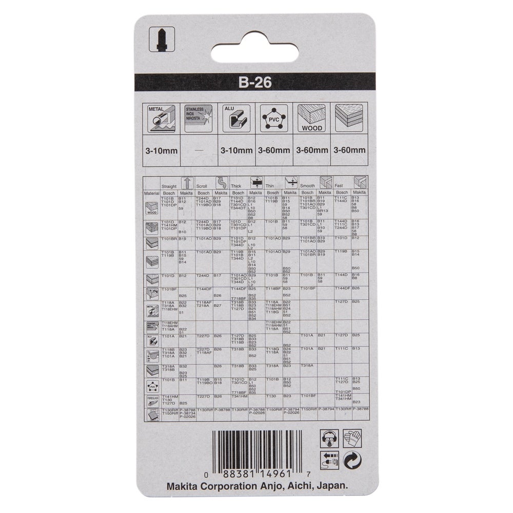 Makita Stichsägeblatt Spezial #A-85771
