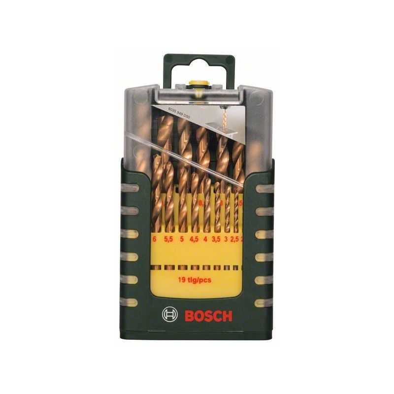 Bosch 19-teiliges HSS-TiN-Metallbohrer-Set #2607017152