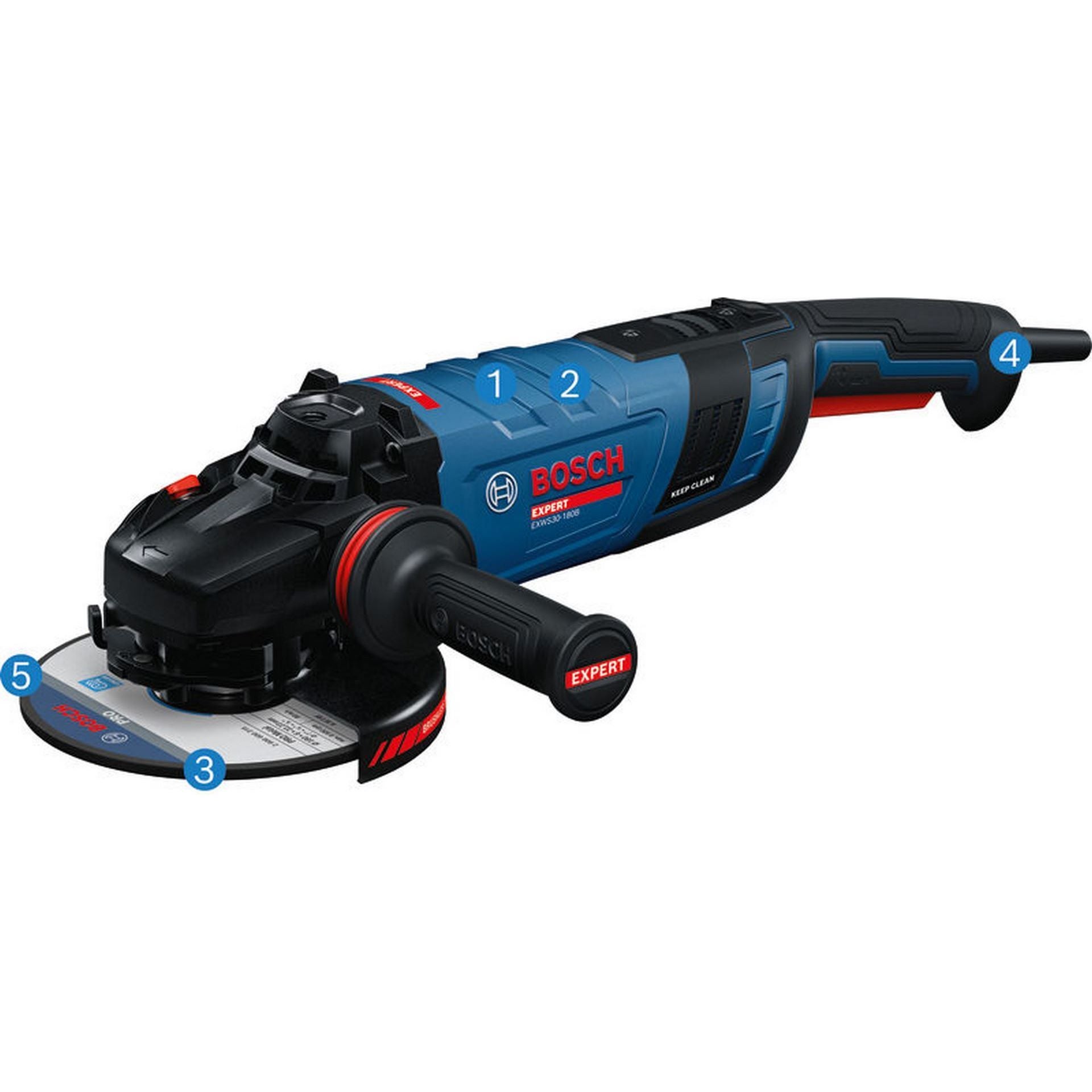 Bosch Winkelschleifer EXWS30-180B #06018G0001