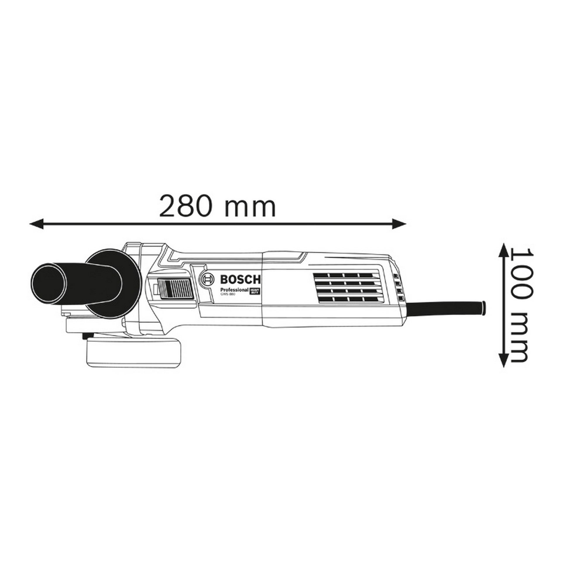 Bosch Winkelschleifer GWS 880 #060139600A
