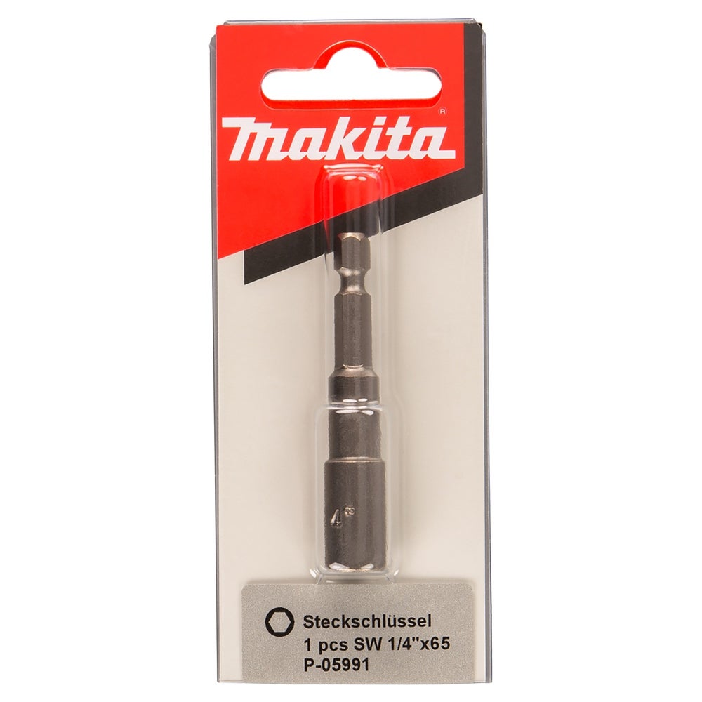 Makita Steckschlüssel SW 1/4" #P-05991