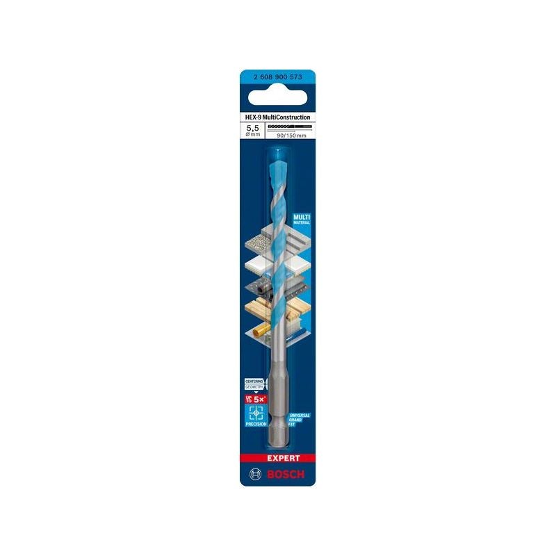 Bosch EXPERT HEX-9 Multi Construction Bohrer, 5.5x90x150 mm #2608900573