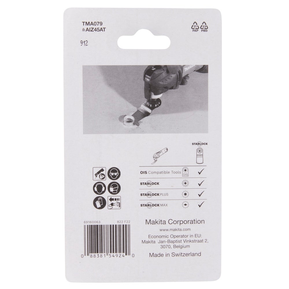 Makita Eintauchsägeblatt HCS, 45 mm, TMA079 #B-69755