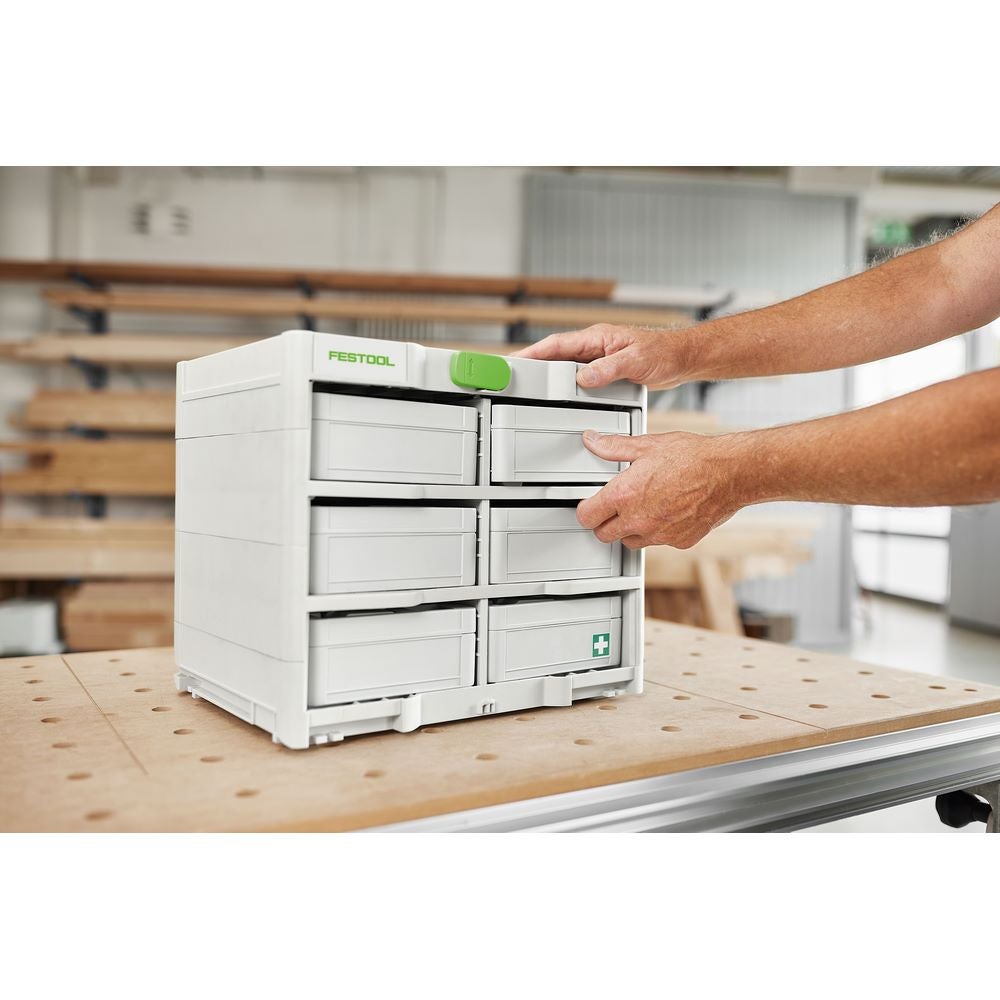 Festool Systainer³ Rack SYS3-RK/6 M 337-Set #577816