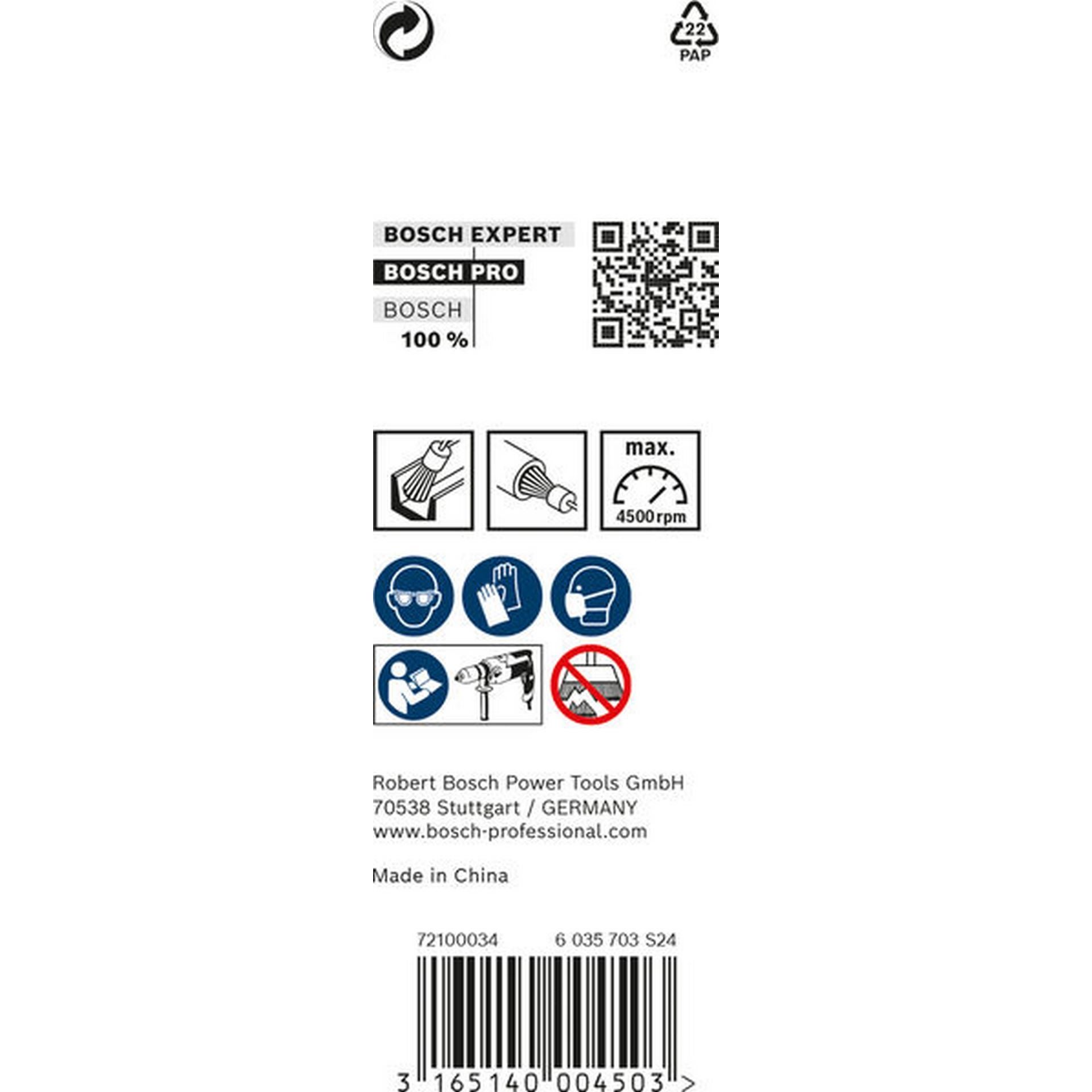 Bosch PRO Metal clean Topfbürste, zylindrischer Schaft, 25 x 0,3 mm #1609200269