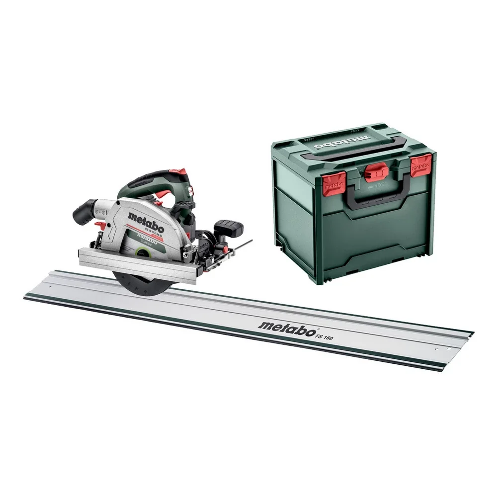 Metabo Set Akku-Handkreissäge KS 18 LTX 66 BL #691194840 mit Führungsschiene FS 160