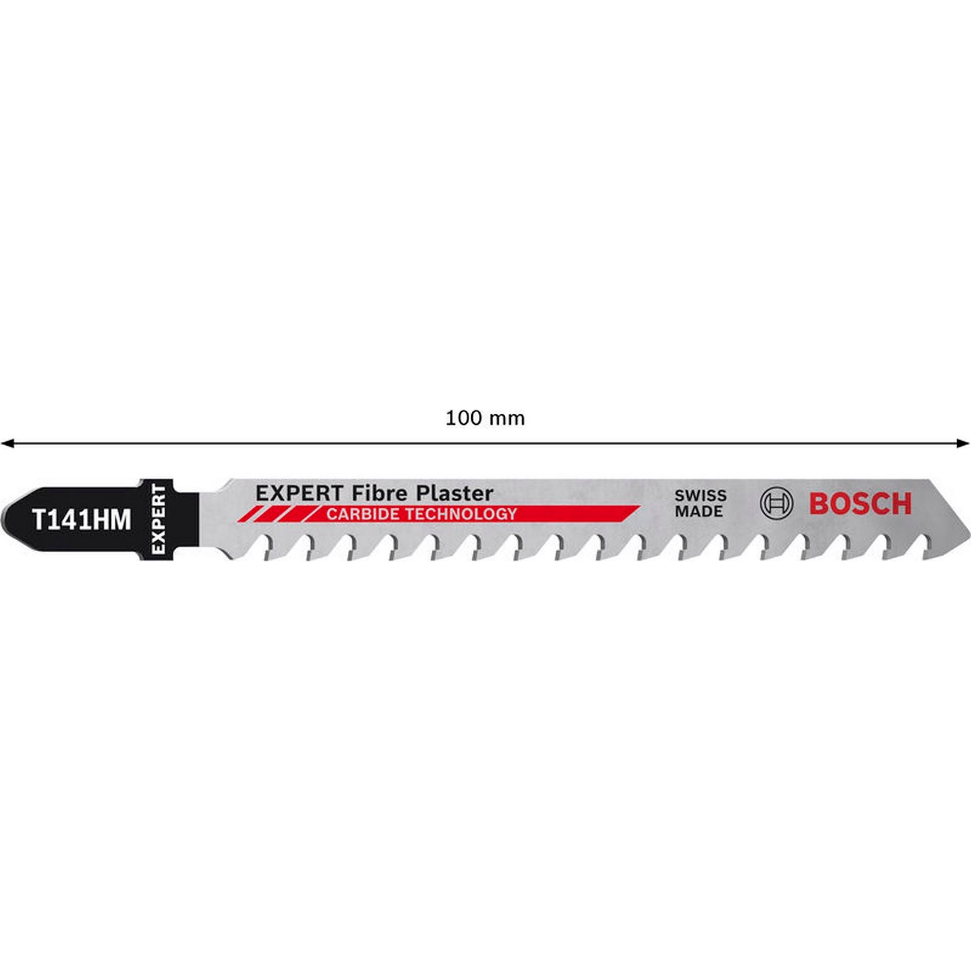 Bosch EXPERT Fiber Plaster T141HM Stichsägeblatt, 3-tlg. #2608900563