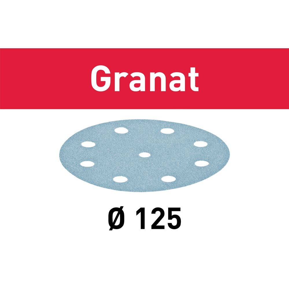Festool Schleifmittel Granat D125 P80 GR/50 #497167