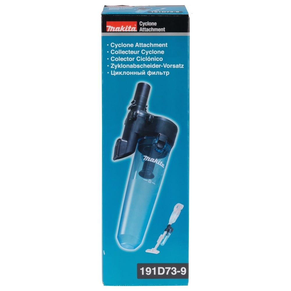 Makita Zyklonfilter schwarz mit Arretierung #191D73-9