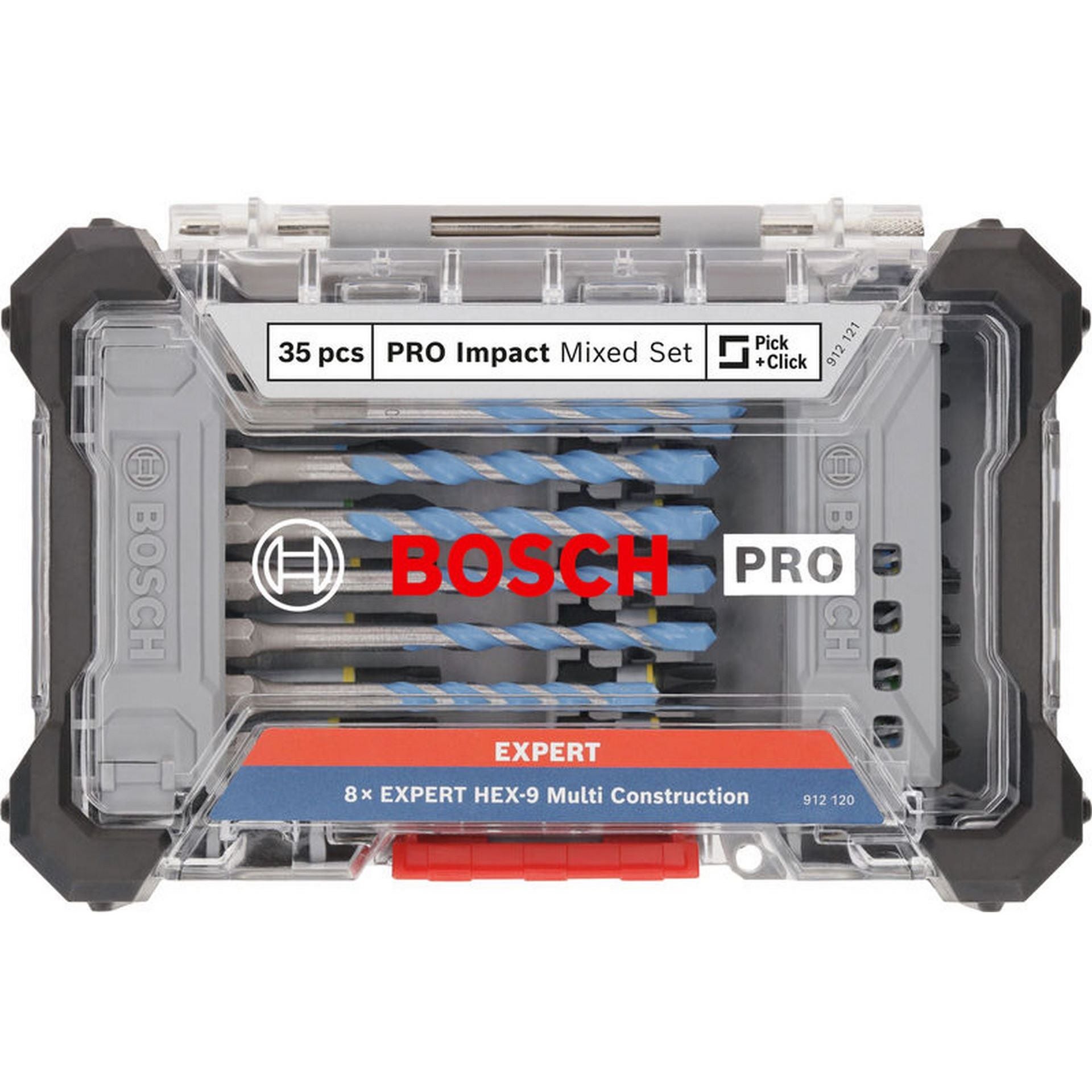 Bosch PRO Impact Schrauberbits und Multi Construction Bohrer Set, 35-tlg. #2608521U82