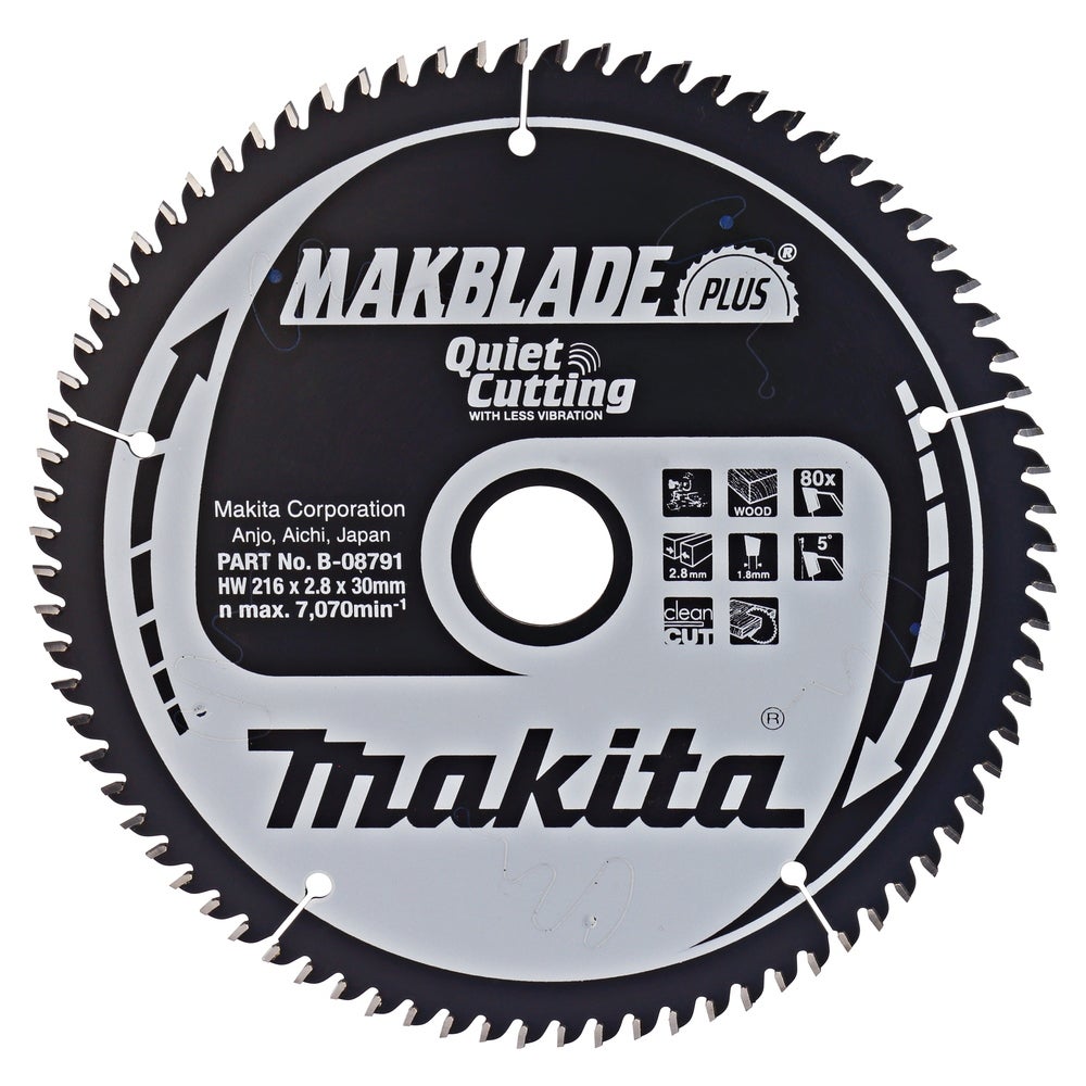 Makita Kreissägeblatt, MAKBLADE PLUS #B-08791