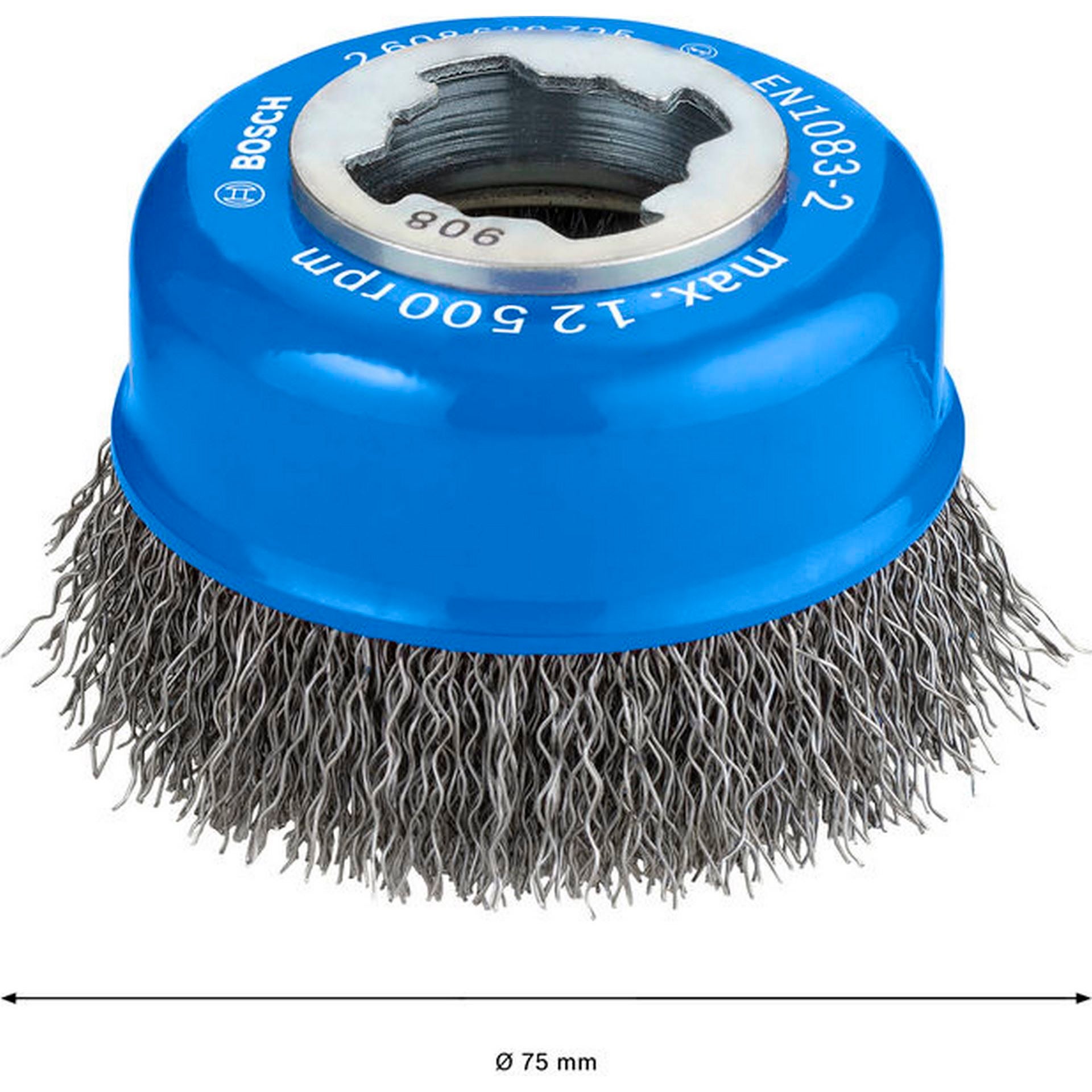 Bosch PRO Metal clean X-Lock Topfbürste, 75 x 0,3 mm #2608620725