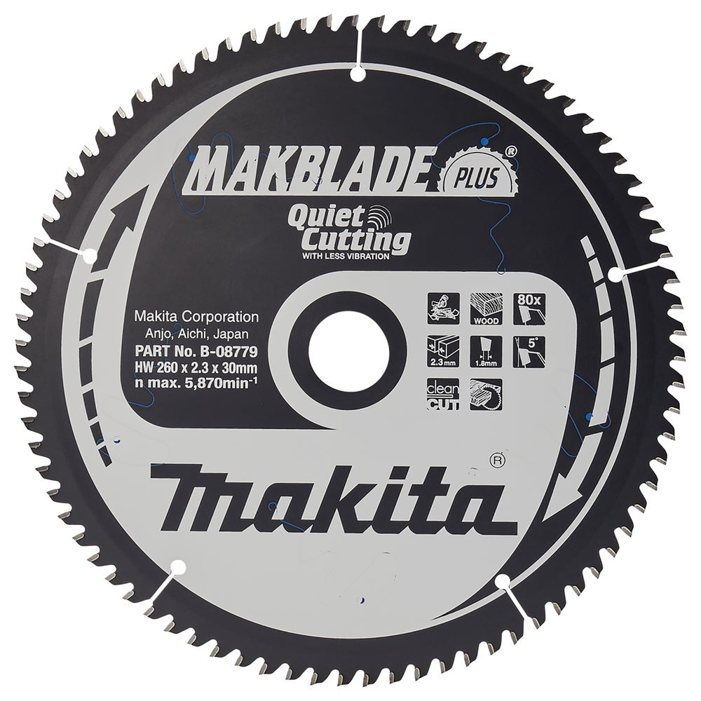 Makita Kreissägeblatt, MAKBLADE PLUS #B-08779