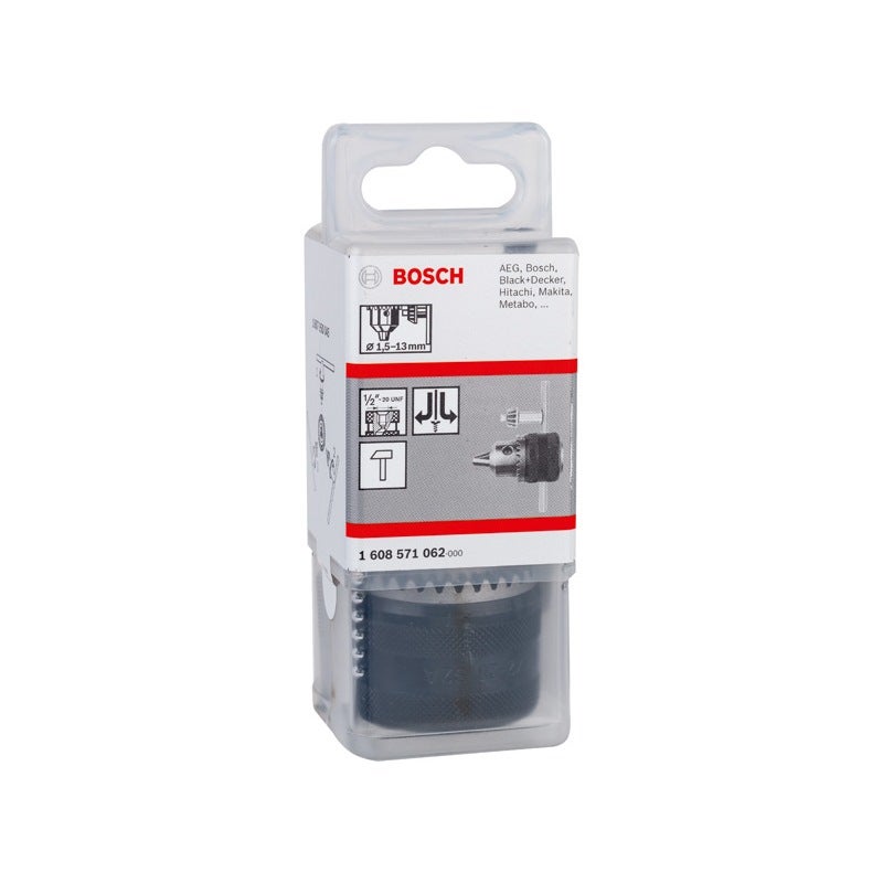 Bosch Spannfutter mit Passfeder, 1/2"-20, 1,5-13 mm #1608571062
