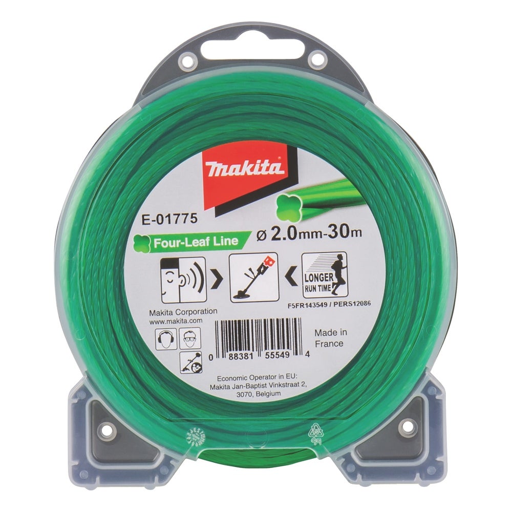 Makita Ersatzfäden-Lärmarm (Kleeblatt-Querschnitt) #E-01775