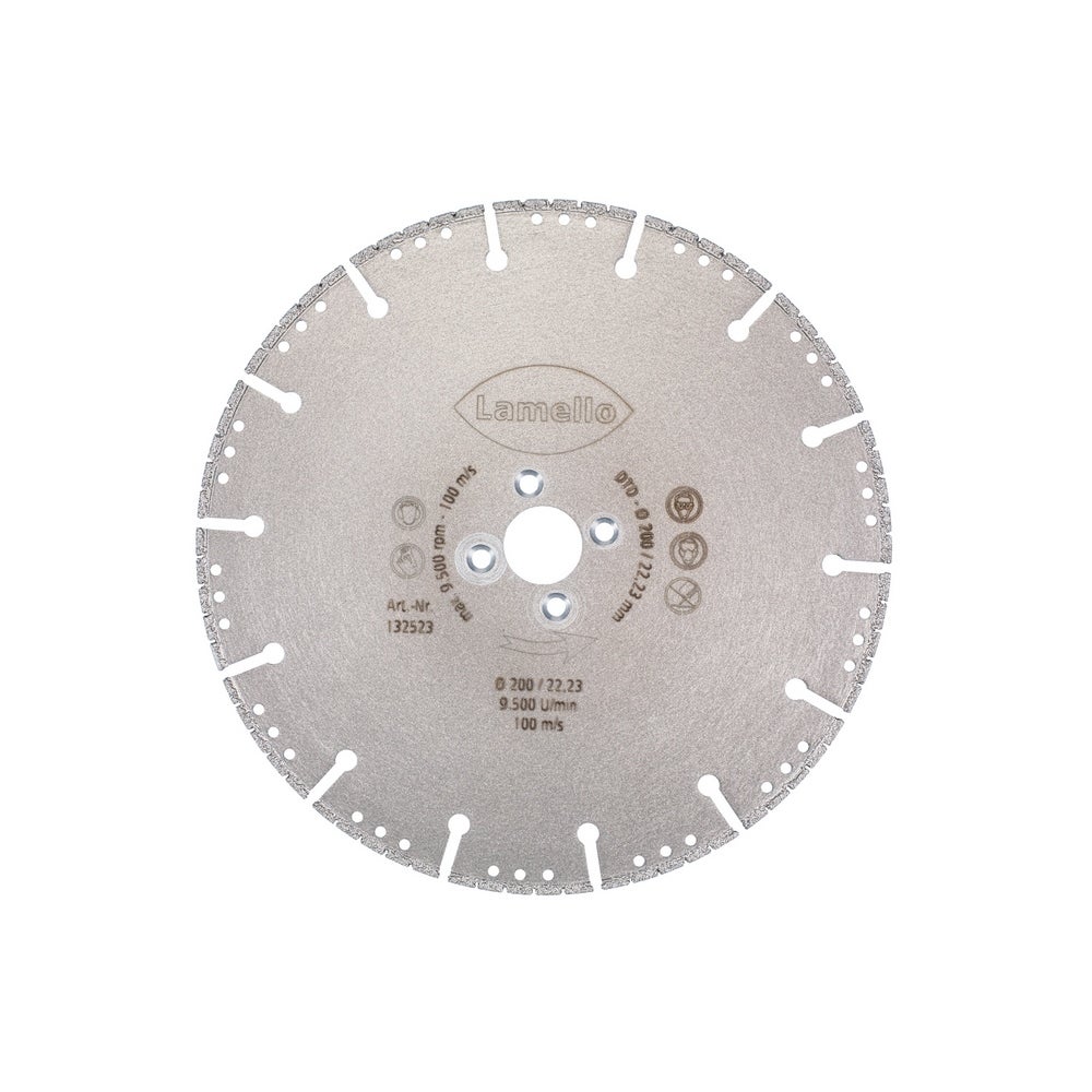 Lamello Tanga Delta Trennscheibe, DP, segmentiert, Ø200x1.8xØ22 mm, NL 4 #132523