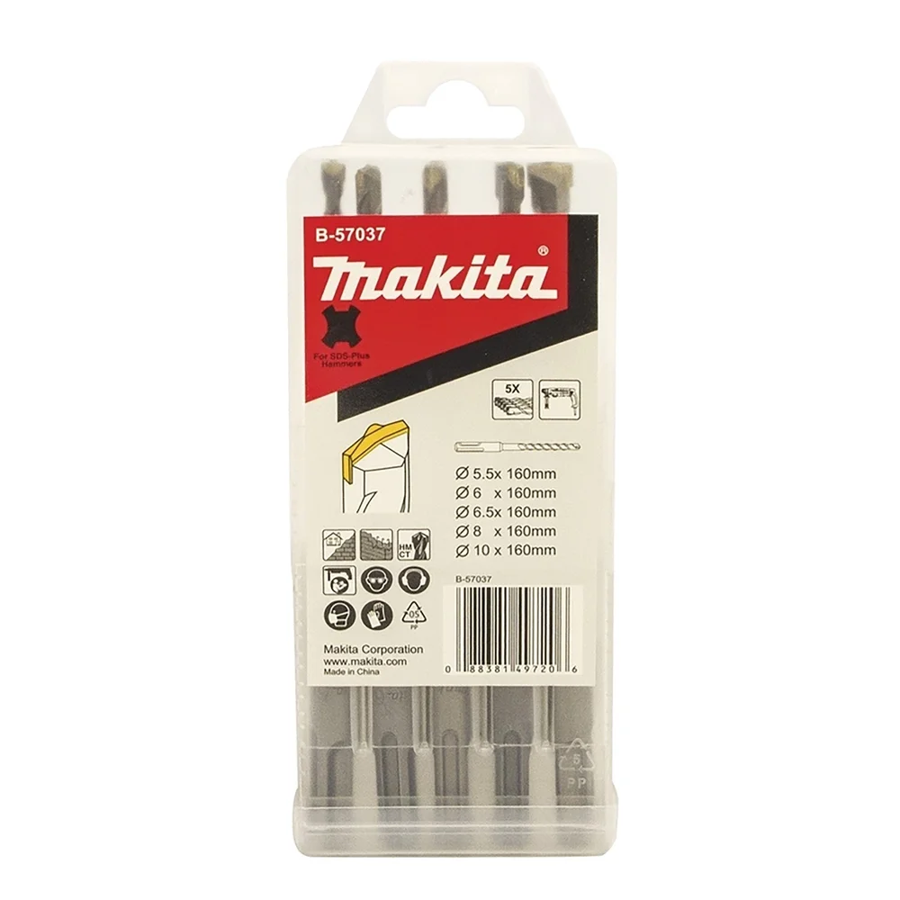 Makita SDS-PLUS Bohrerset 5-tlg. #B-57037