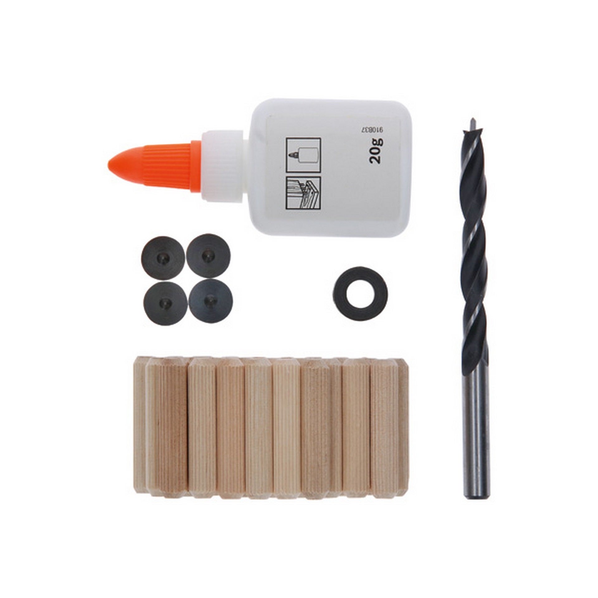 Bosch 32-tlg. Holzdübel-Set, 8 mm #2607000542
