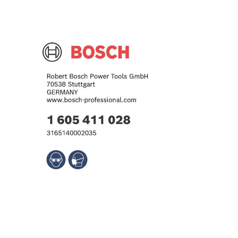Bosch Staubbeutel für GEX 150 ACE, GSS 16 A, GUF 4-22 A, PKS 40, PSF 22 A, PSS 23 A #1605411028