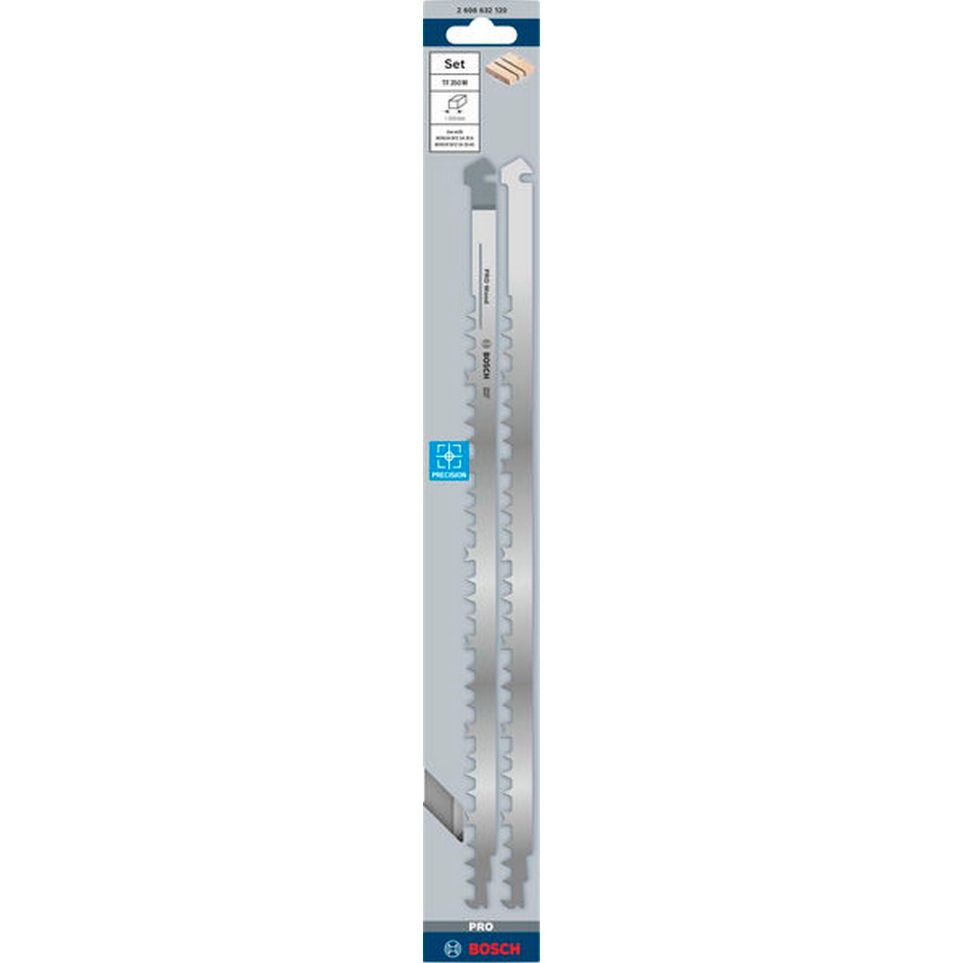Bosch PRO Wood TF350M Tandemsägeblatt-Set, 408 mm, 2-tlg. #2608632120