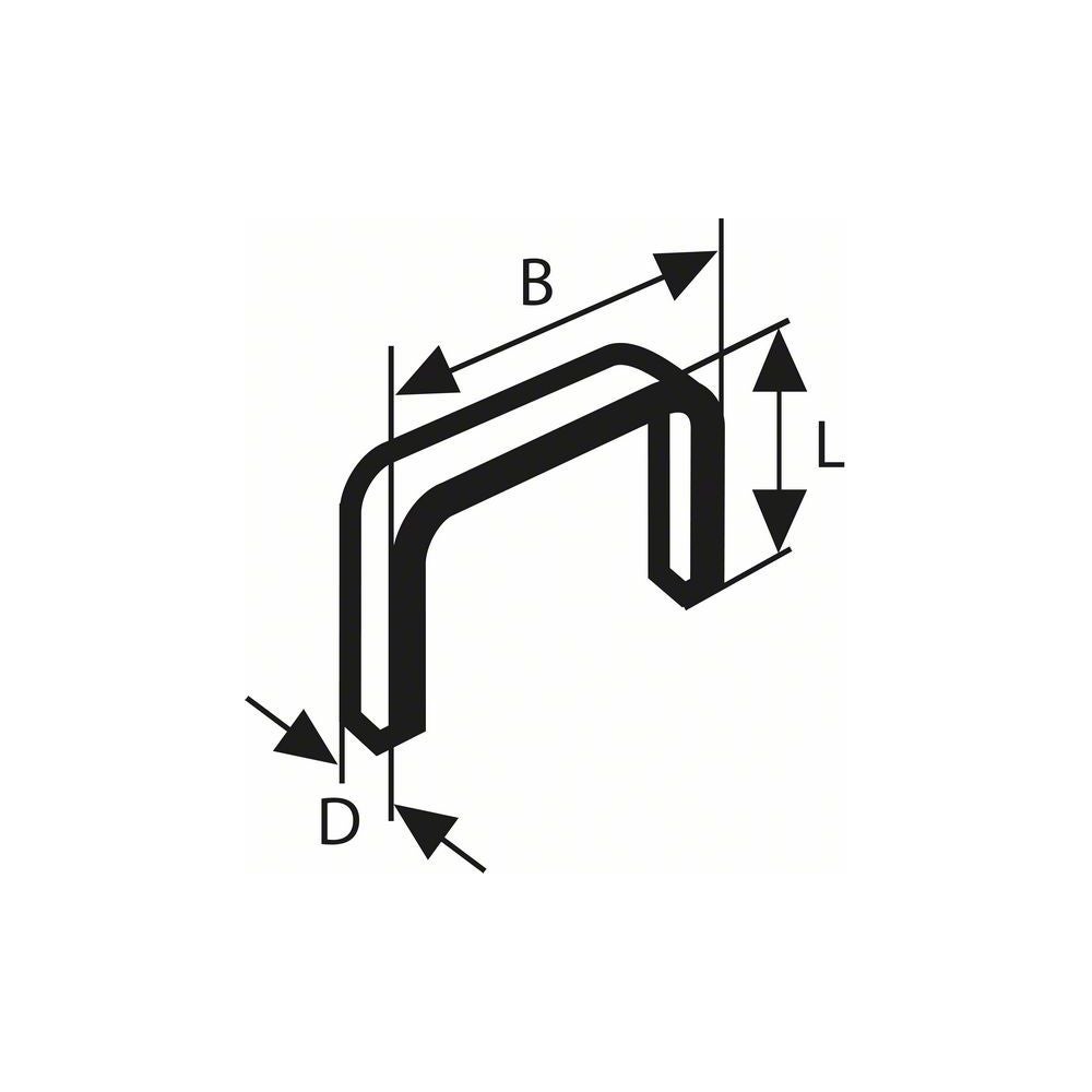 Bosch Flachdrahtklammern, Typ 52/14 #2609200208