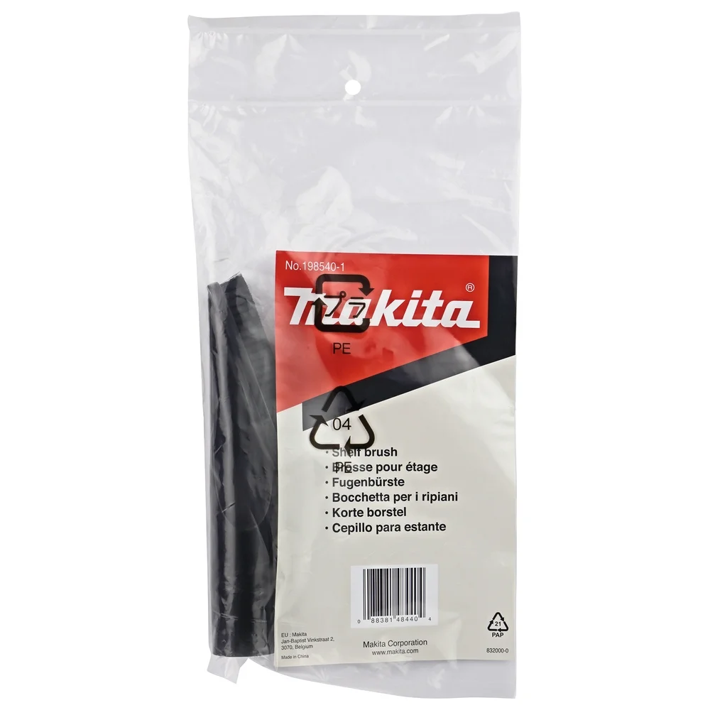 Makita Regalbürste, schwarz #198540-1
