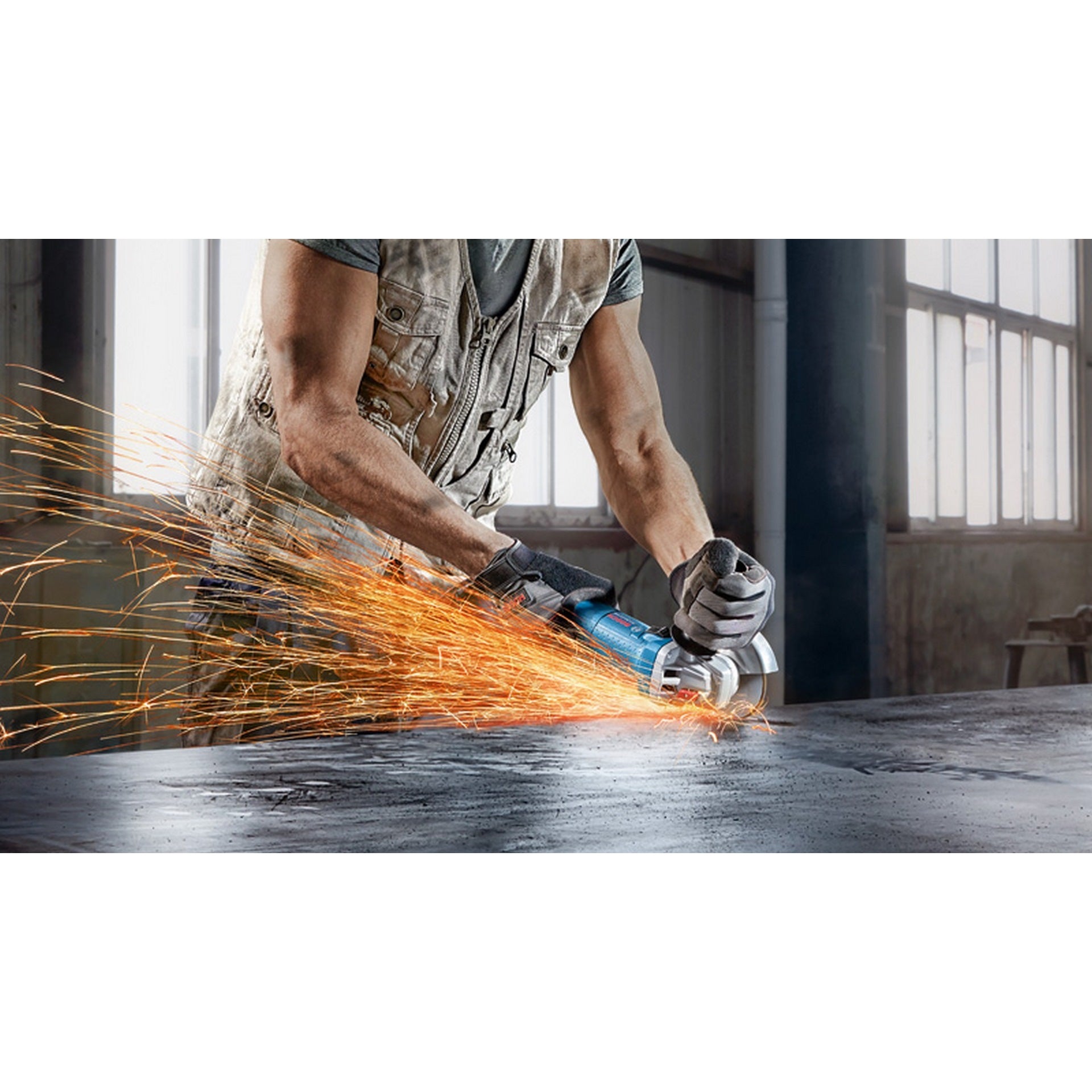 Bosch Combo Kit 2tlg. Winkelschleifer-Set: GWS 22-230 J + GWS 880 im Handwerkerkoffer #06018C1308
