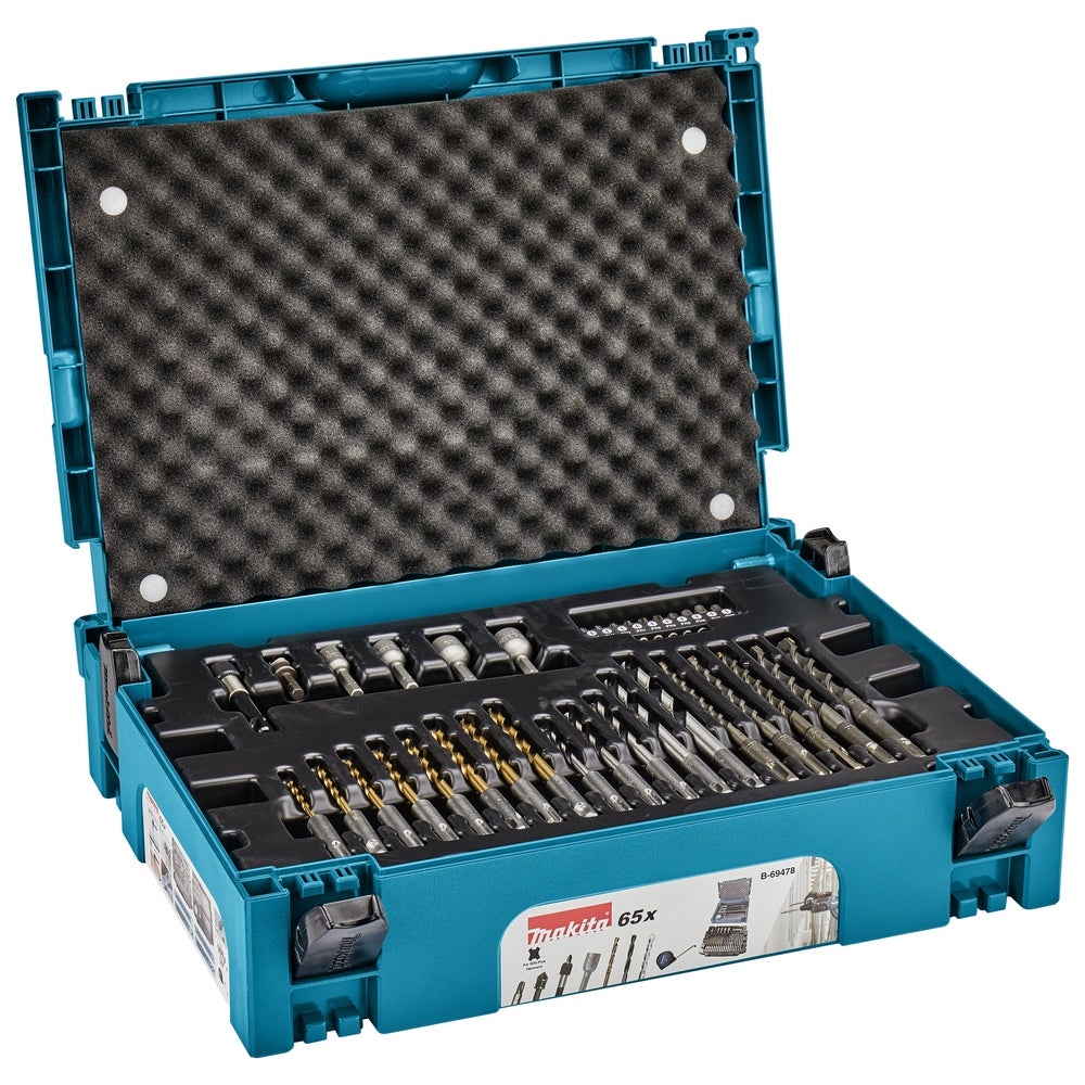 Makita 65 tlg. Bohrer- und Bitset #B-69478