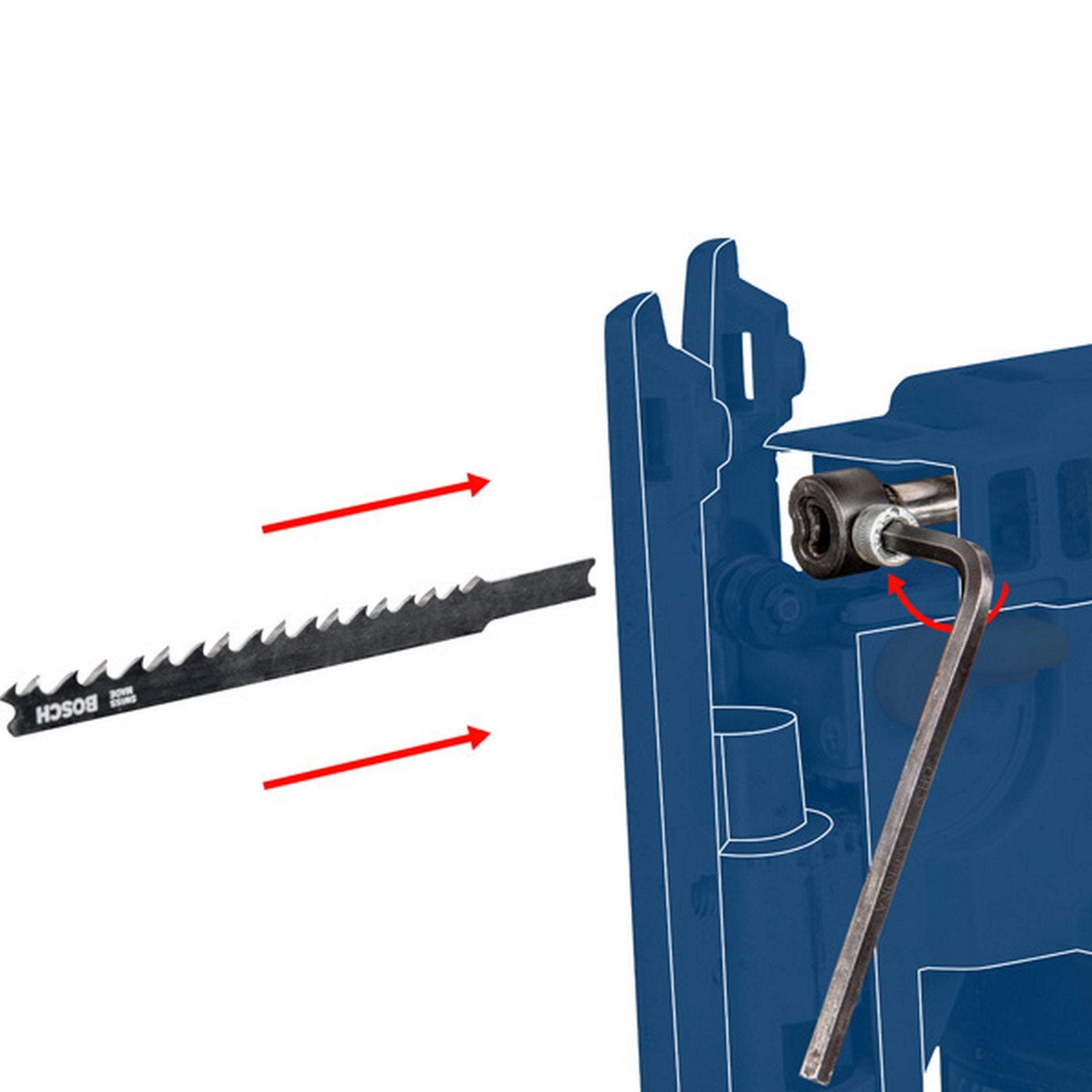 Bosch 5-tlg. Stichsägeblatt-Set Wood and Metal, U-Schaft U 111 C, U 111 D, U 118 A #2608667855
