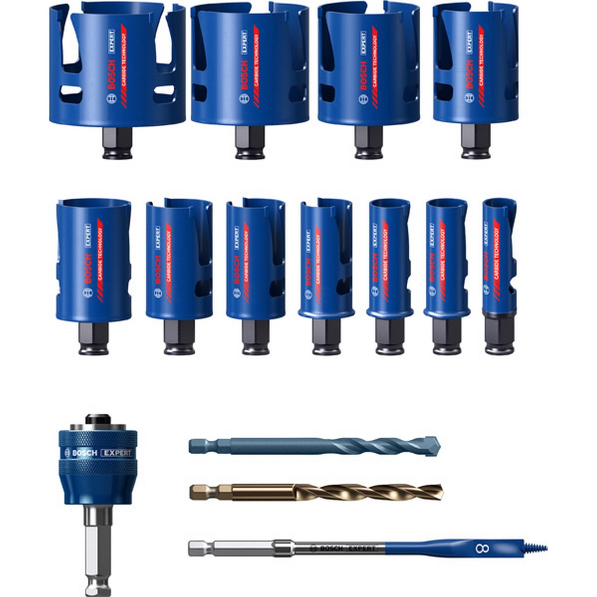 Bosch EXPERT Construction Material Lochsäge-Set, 15-tlg. #2608900489