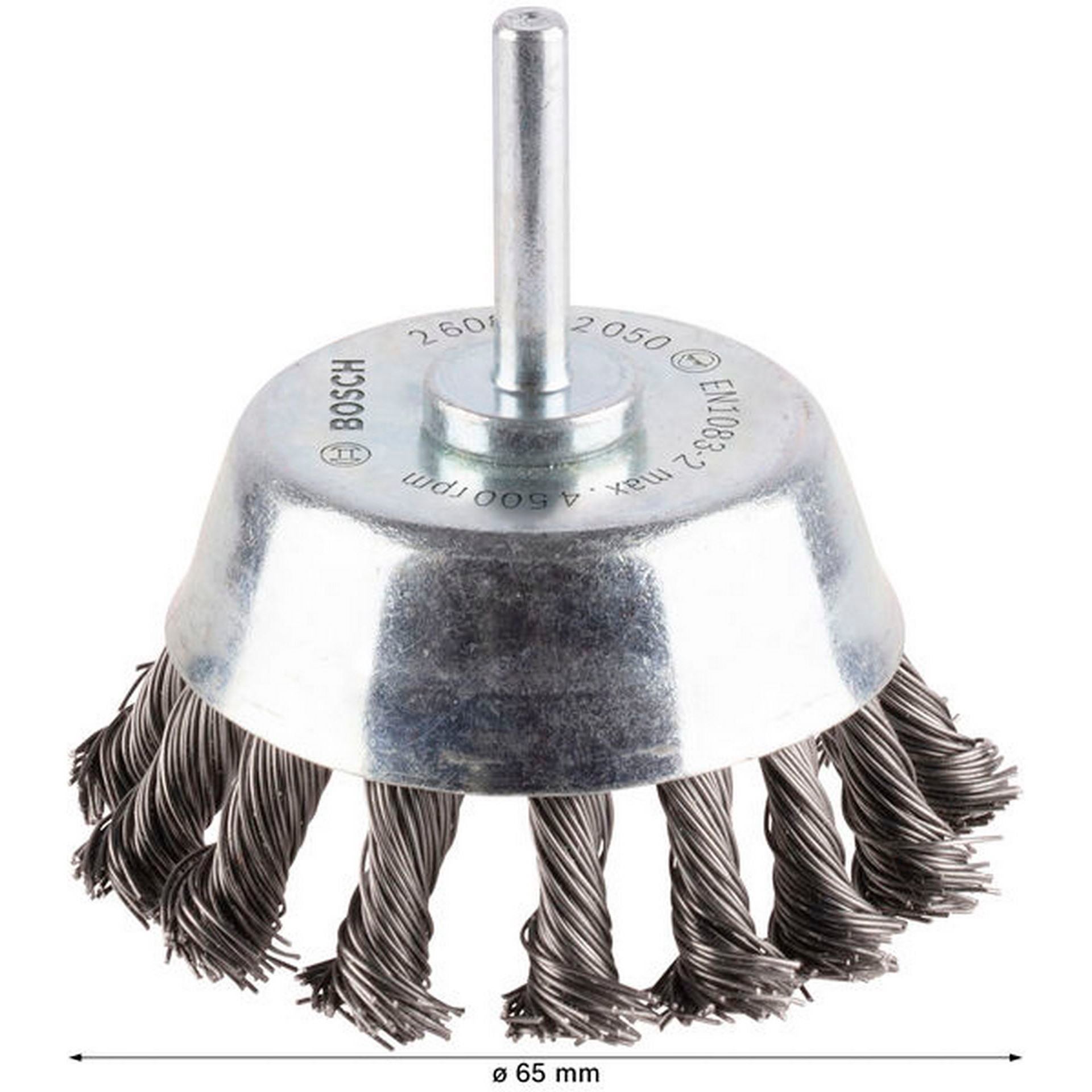 Bosch PRO Metal heavy Topfbürste, gerader Schaft, 65 x 0,5 mm #2608622050