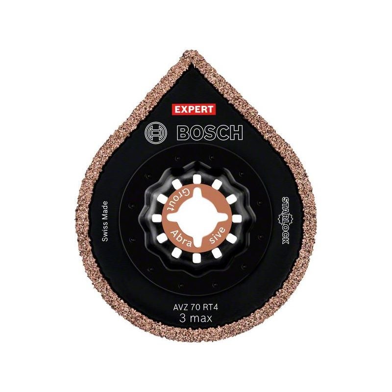 Bosch EXPERT 3 max AVZ 70 RT4 Platte zum Entfernen von Fugen, 70 mm, 10-tlg. #2608900042