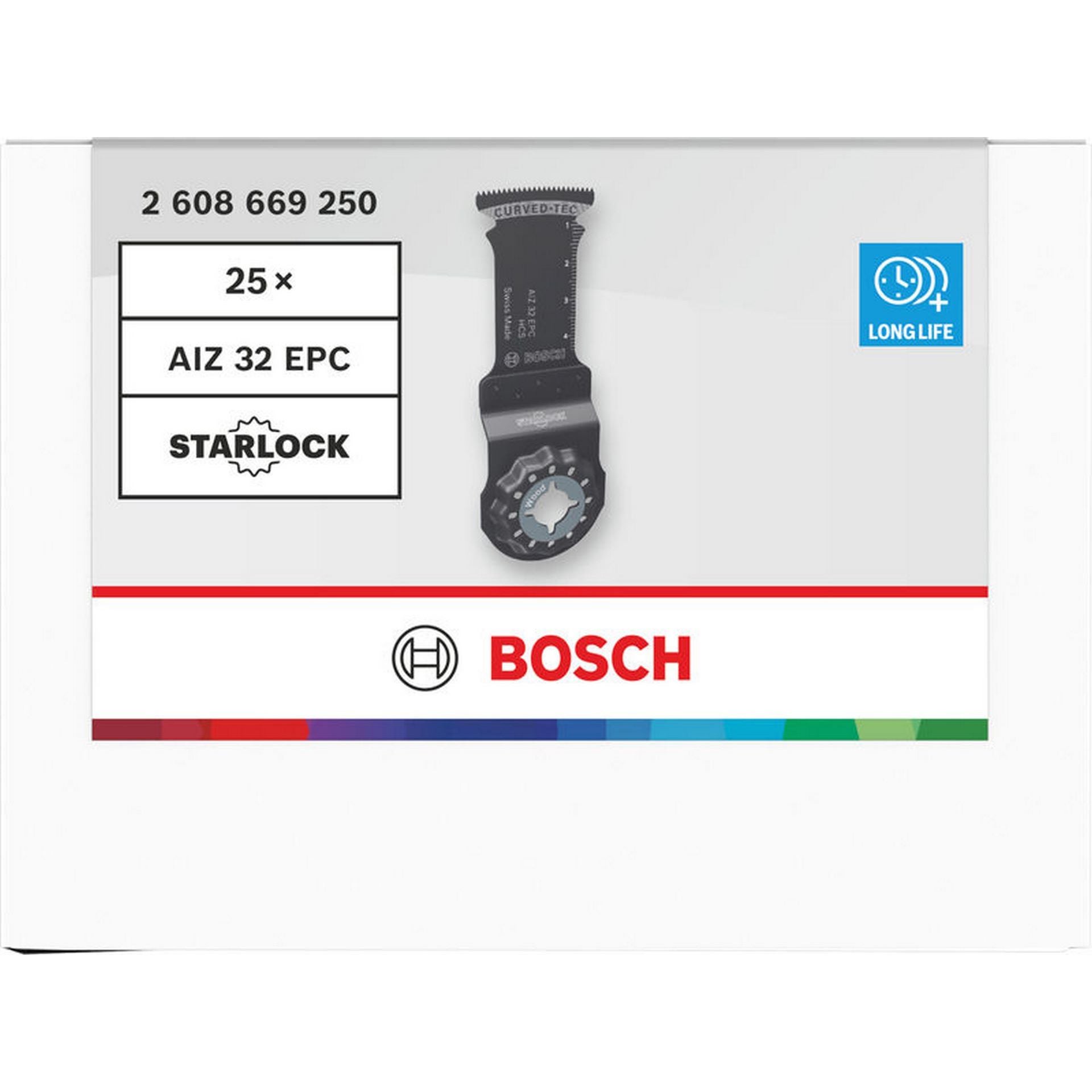 Bosch AIZ 32 EPC Holz Tauchsägeblatt, Starlock, 32 x 50 mm #2608669250