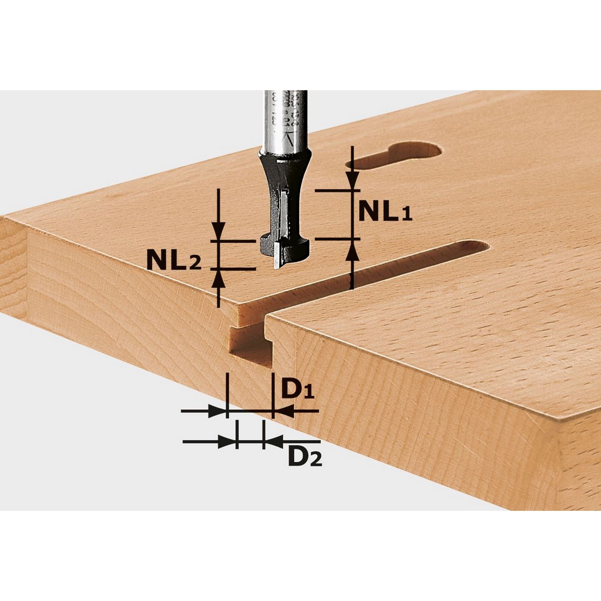 Festool T-Nutfräser HW S8 D10,5/NL13 #491035