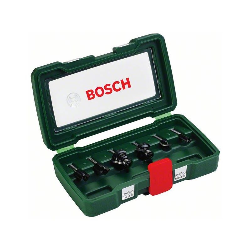 Bosch 6-teiliges HM-Fräser-Set (1/4" Schaft) #2607019462