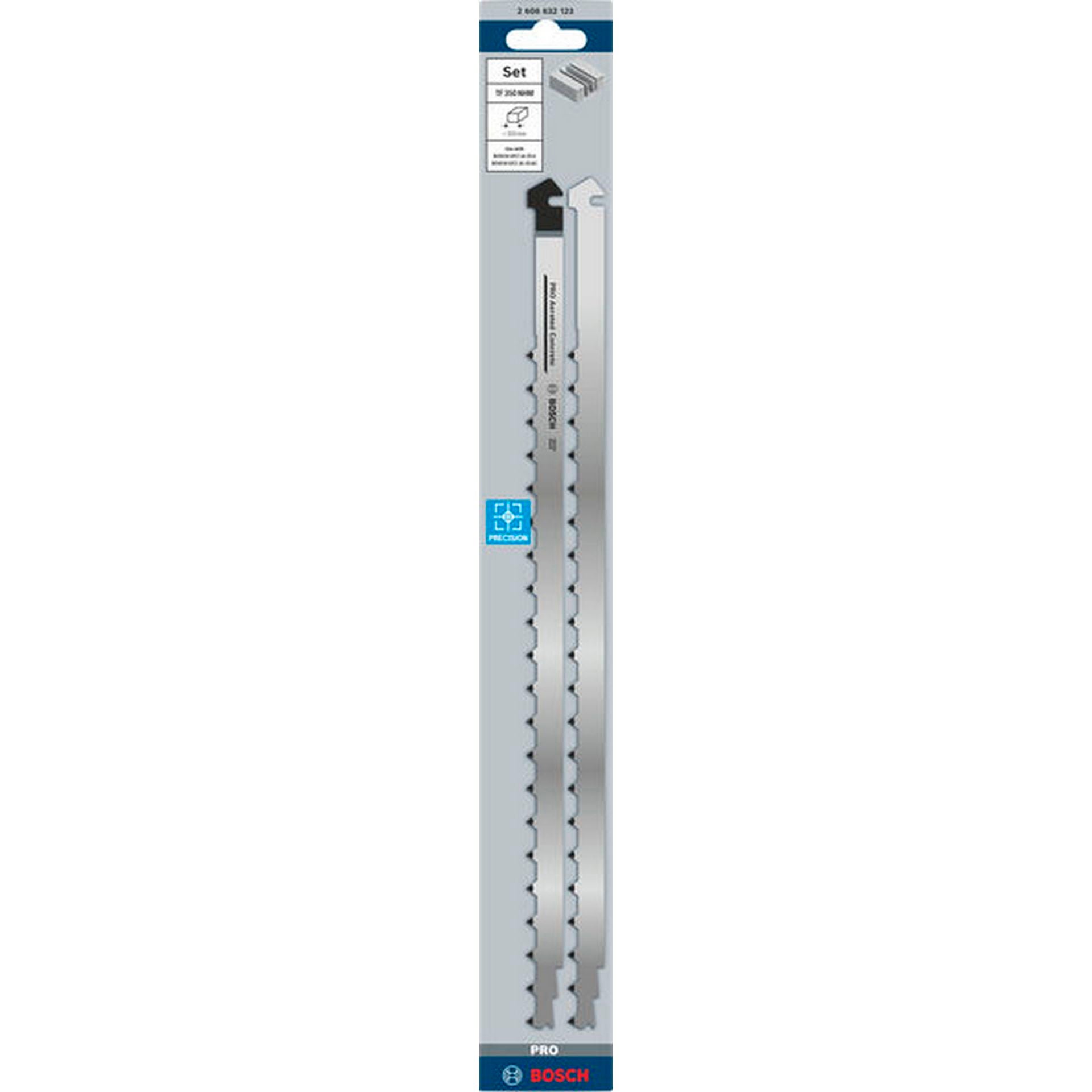 Bosch PRO Aerated Concrete TF350NHM Tandemsägeblatt-Set, 408 mm, 2-tlg. #2608632123