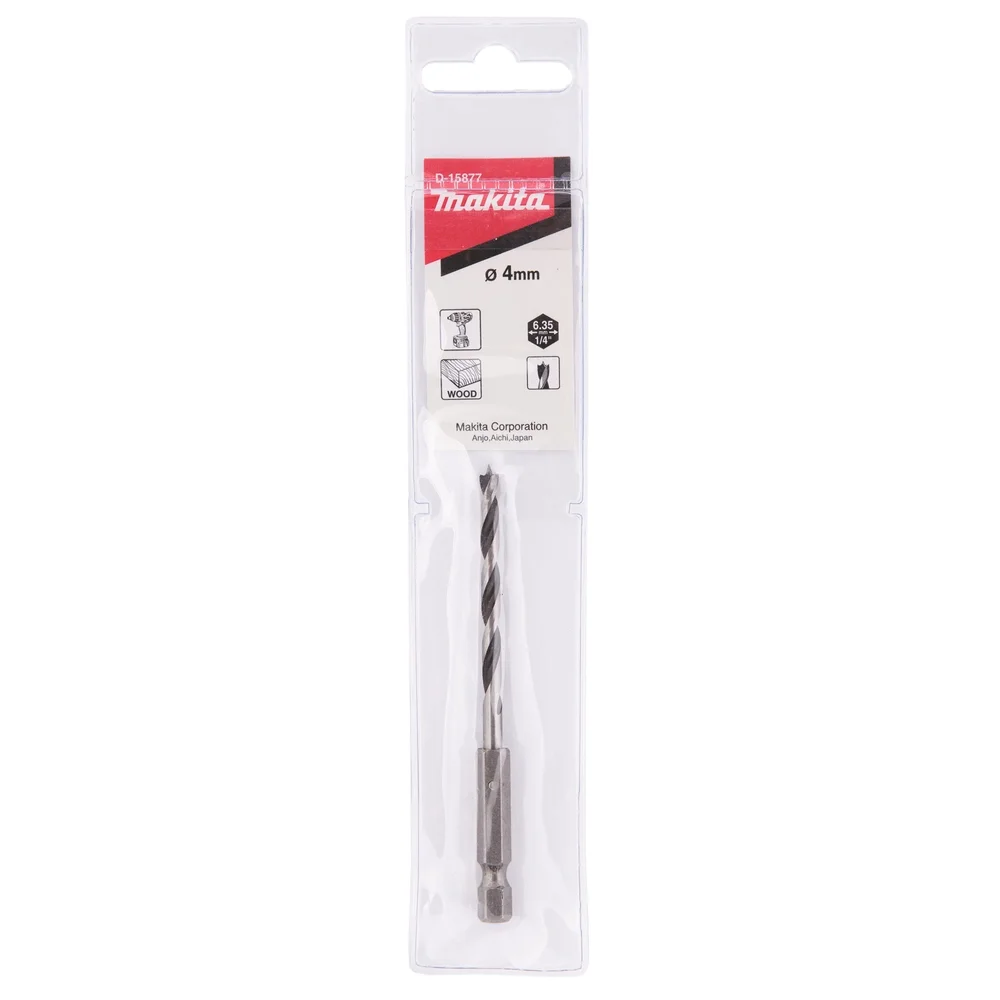Makita Spiralbohrer 4 x 90 mm, 1/4" #D-15877