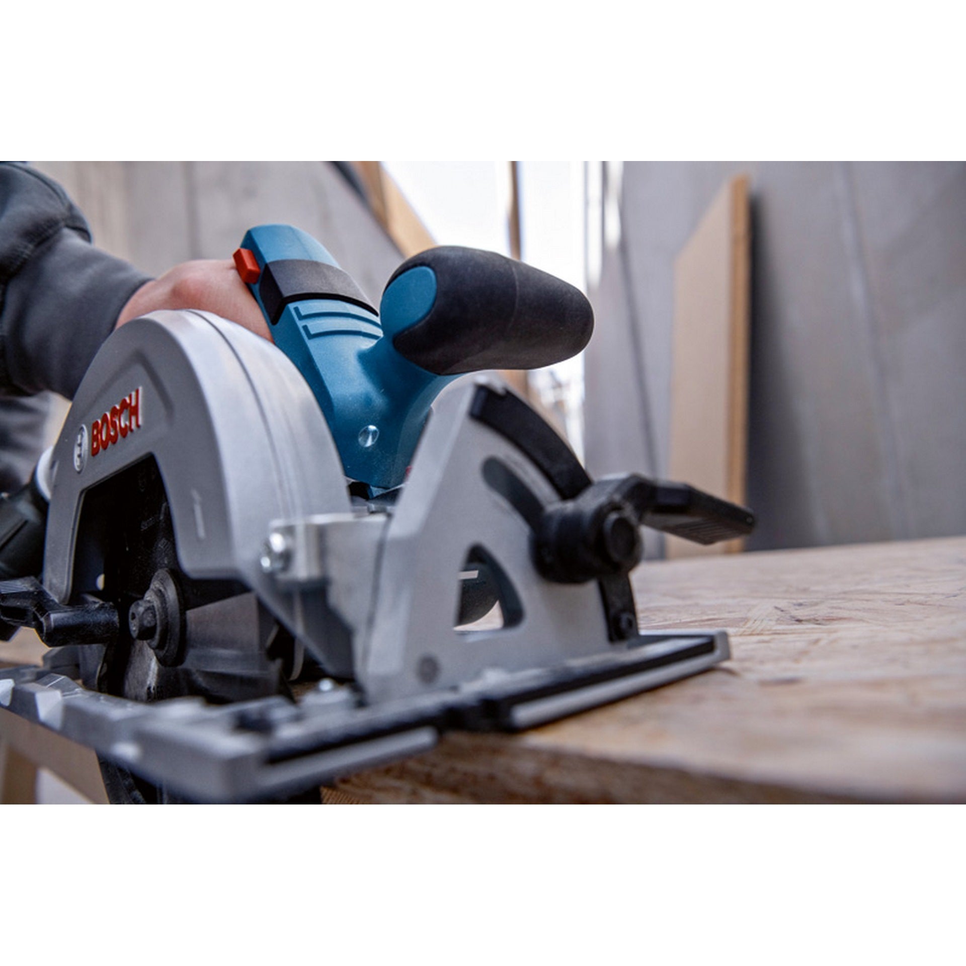 Bosch Akku-Kreissäge GKS 18V-57-2 in L-BOXX #06016C1201