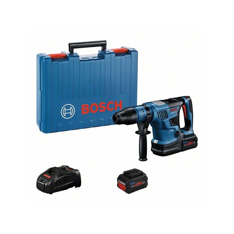 Bosch Akku-Bohrhammer mit SDS max GBH 18V-36 C, 2x ProCORE18V 8.0Ah, Handwerkerkoffer #0611915002